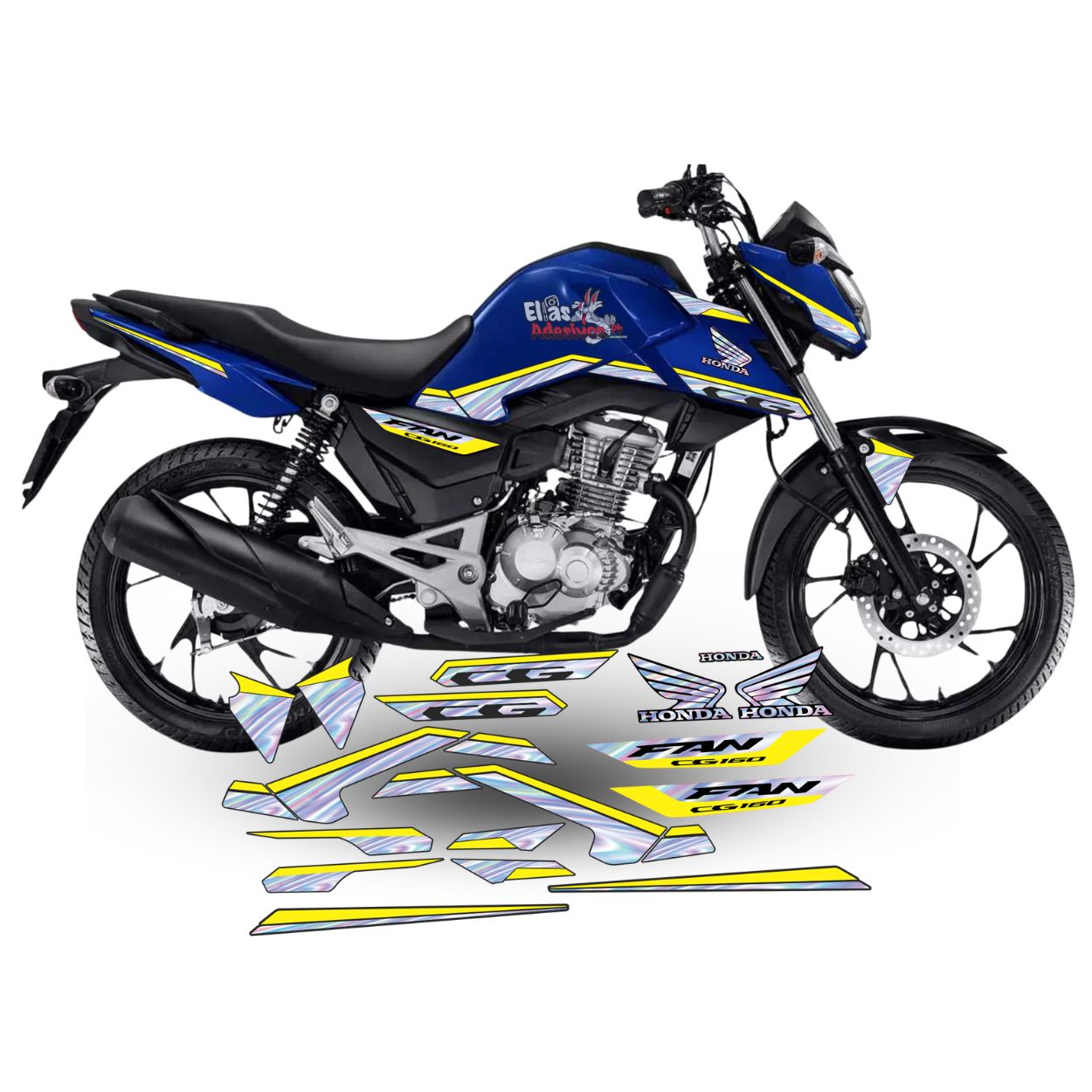 ⚠️ADESIVO FAN 2025 - DIVERSAS CORES