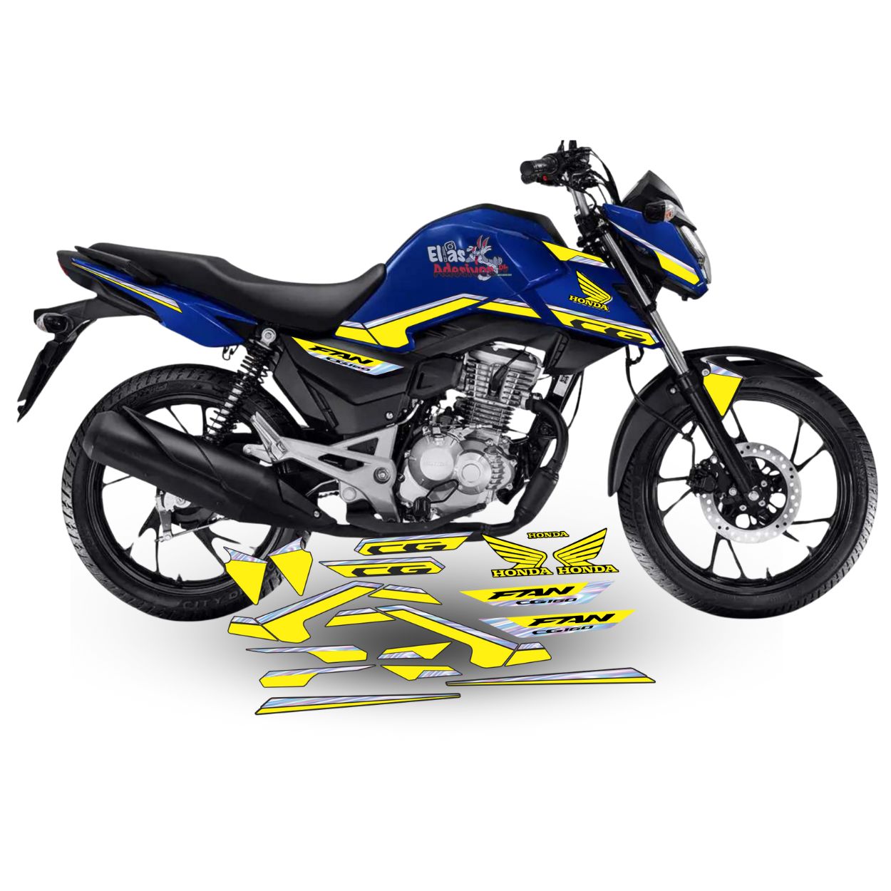 ⚠️ADESIVO FAN 2025 - DIVERSAS CORES