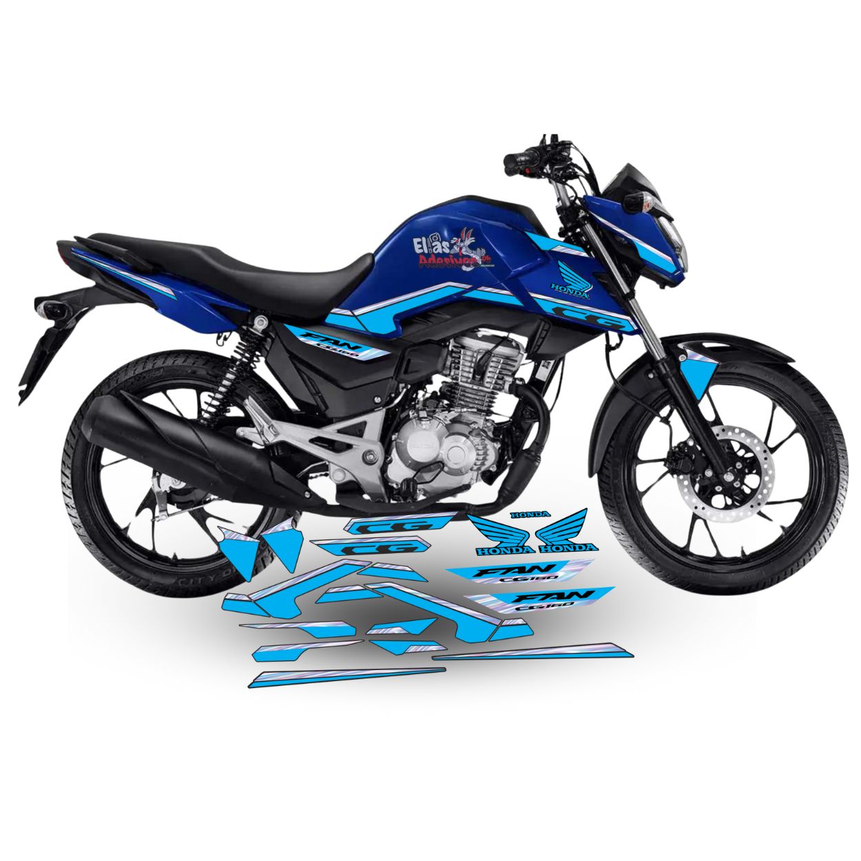 ⚠️ADESIVO FAN 2025 - DIVERSAS CORES