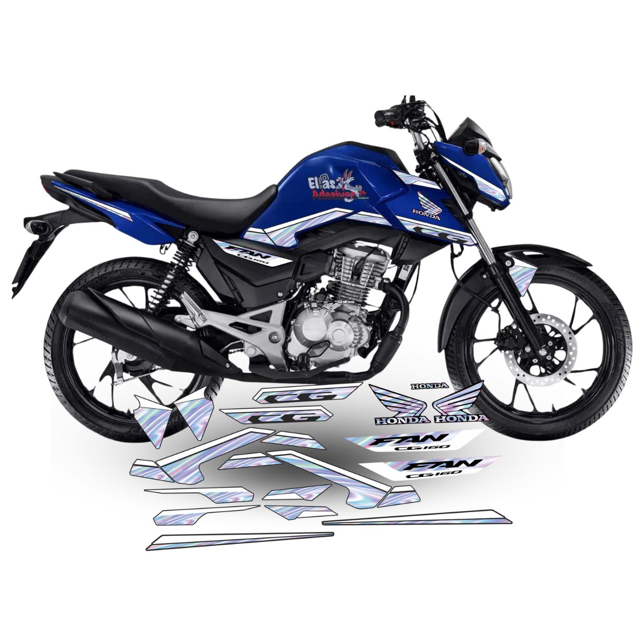 ⚠️ADESIVO FAN 2025 - DIVERSAS CORES