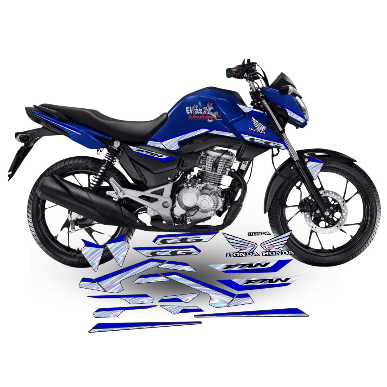 ⚠️ADESIVO FAN 2025 - DIVERSAS CORES