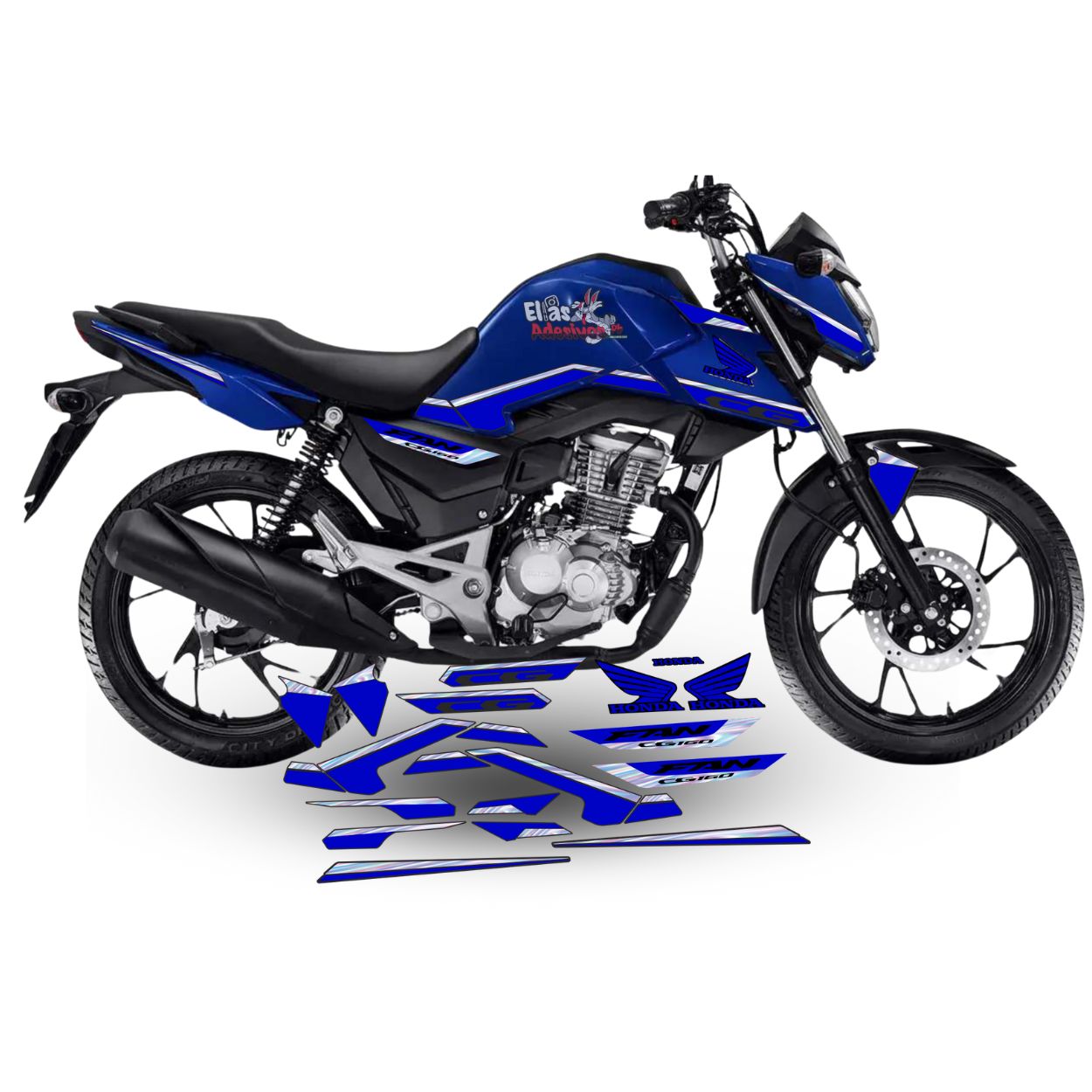 ⚠️ADESIVO FAN 2025 - DIVERSAS CORES