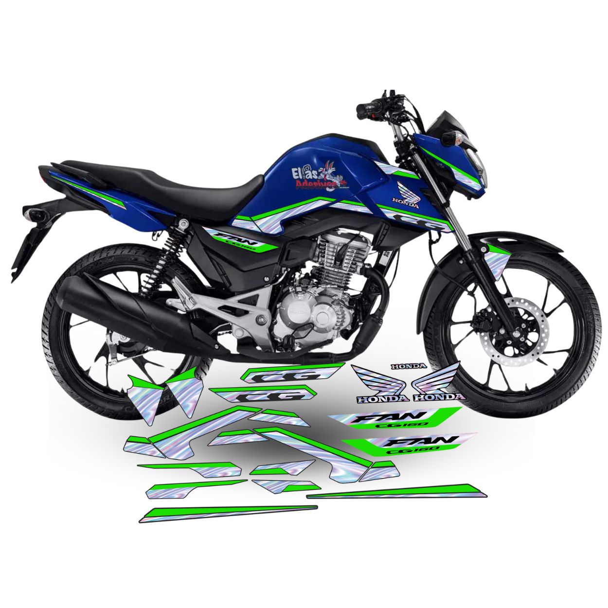 ⚠️ADESIVO FAN 2025 - DIVERSAS CORES