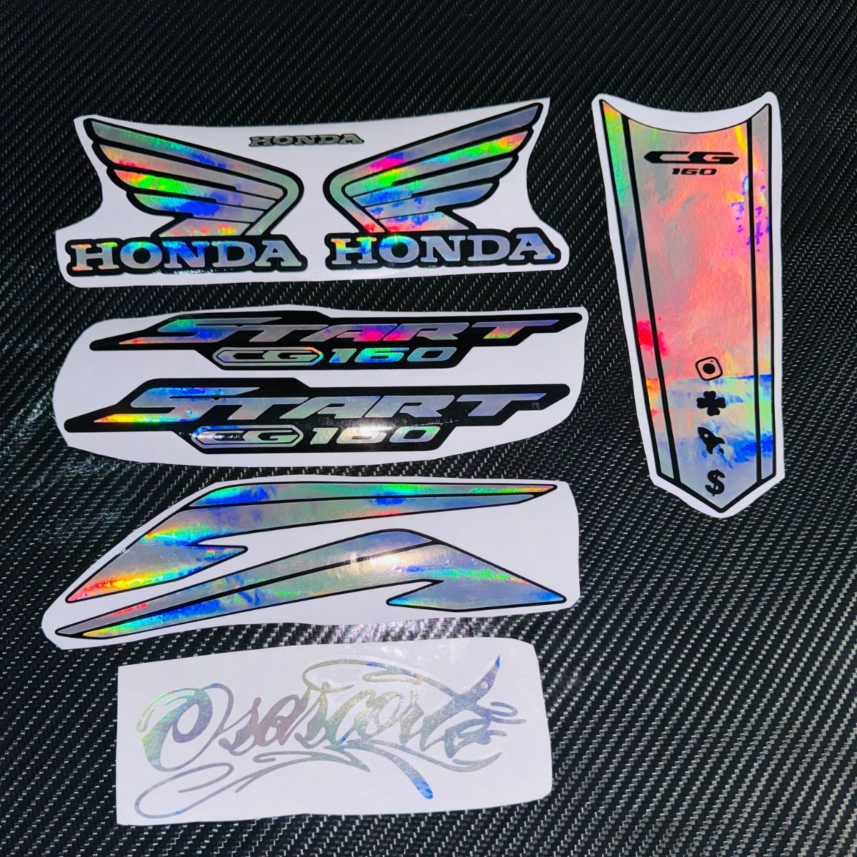 ⚠️ADESIVO START ATÉ 2024 - KIT HOLOGRÁFICO