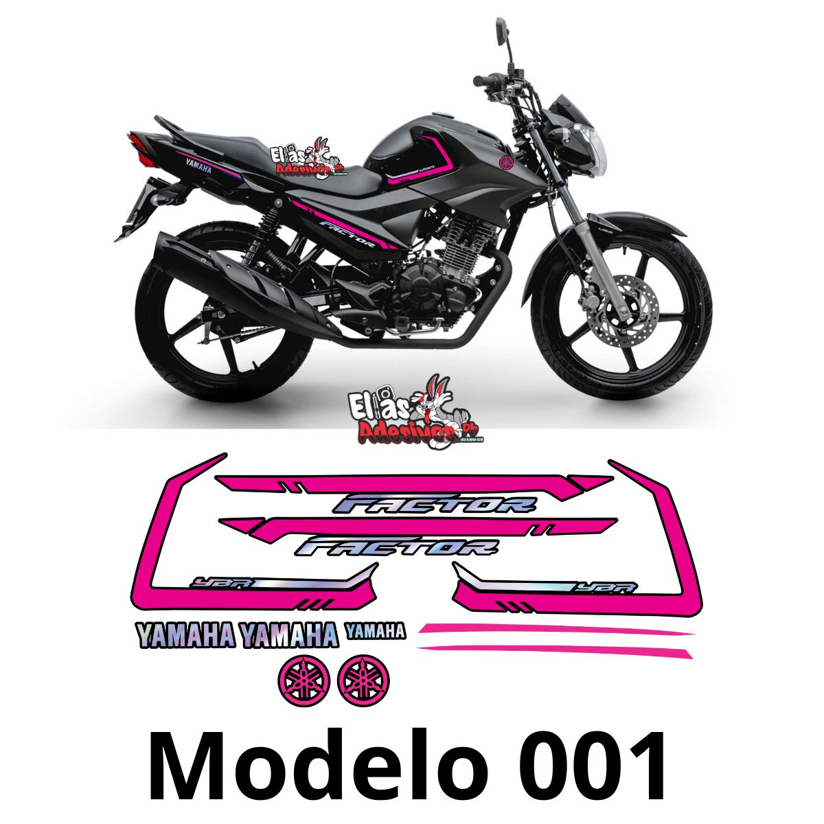 ⚠️ADESIVO FACTOR 150 - ROSA / HOLOGRÁFICO