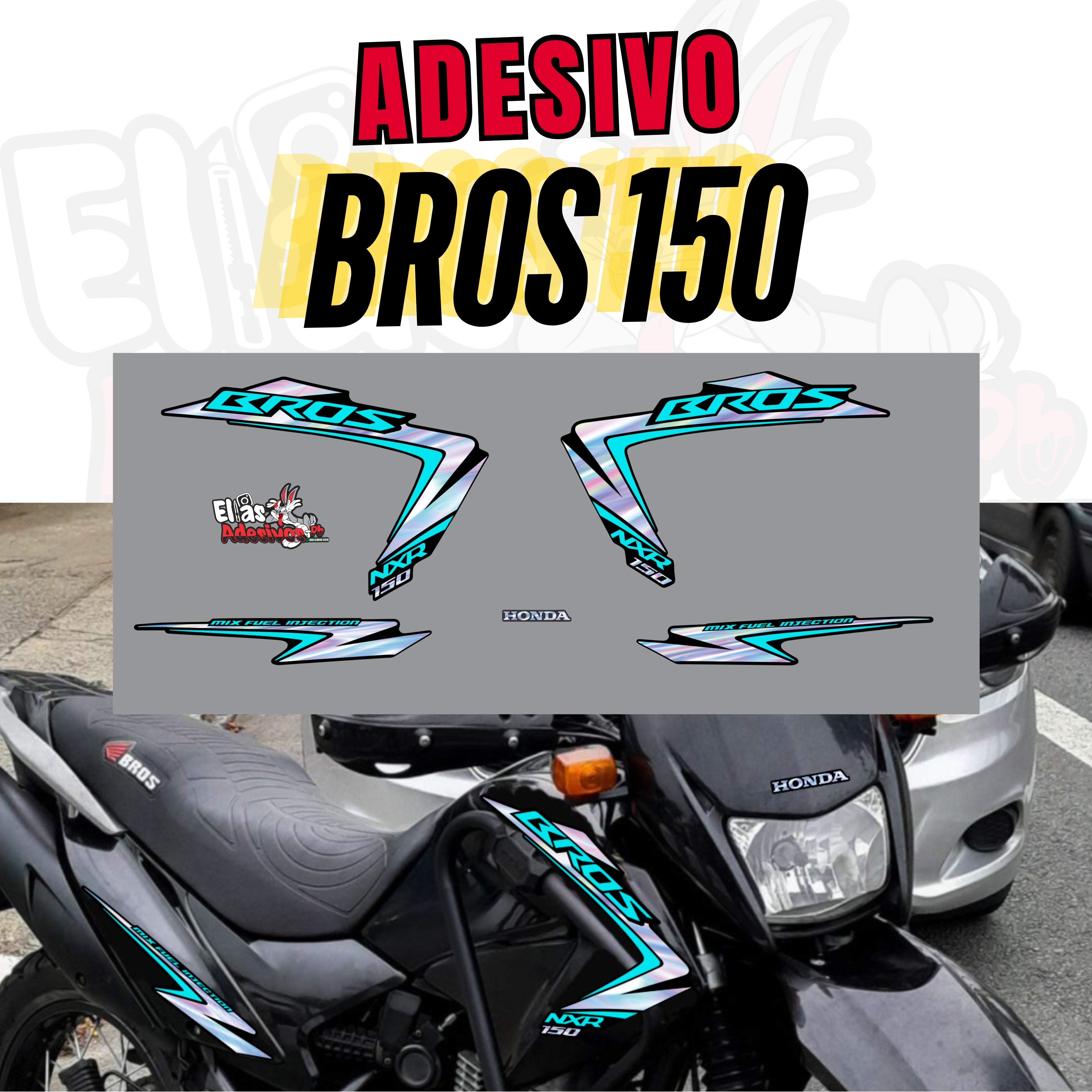 ⚠️ADESIV BROS 125/150 - DIVERSAS CORES