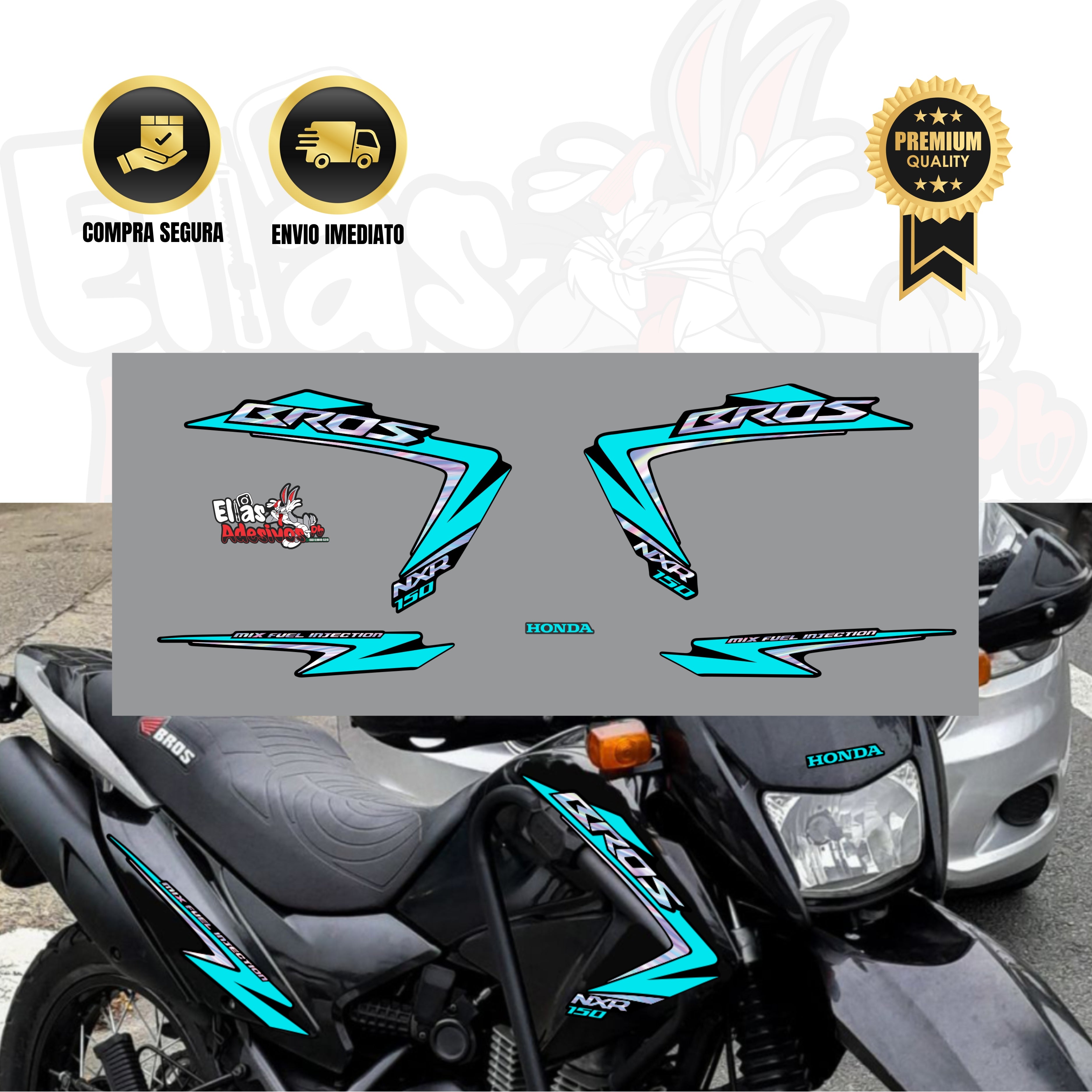 ⚠️ADESIV BROS 125/150 - DIVERSAS CORES