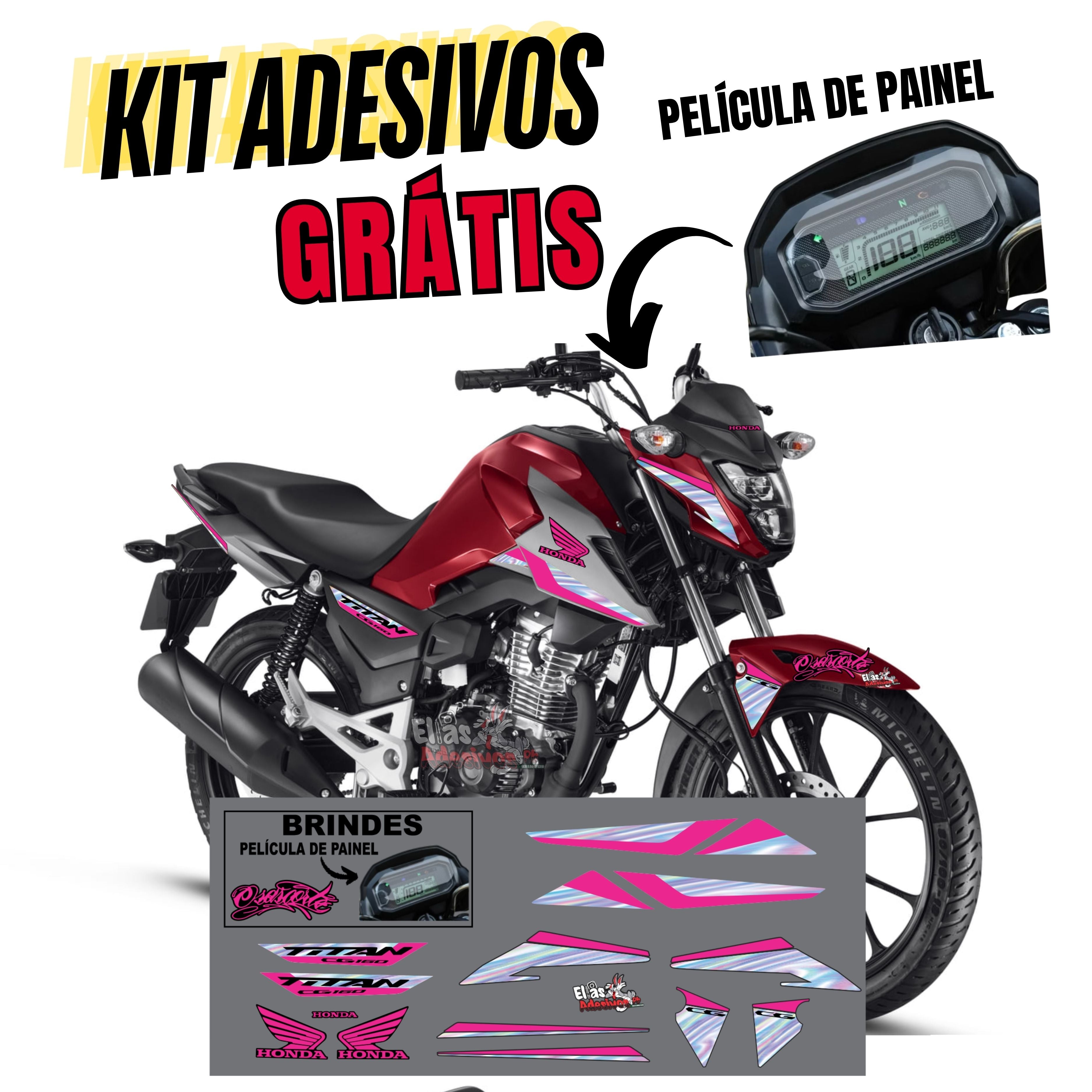 ⚠️ADESIVO TITAN 2025 - DIVERSAS CORES
