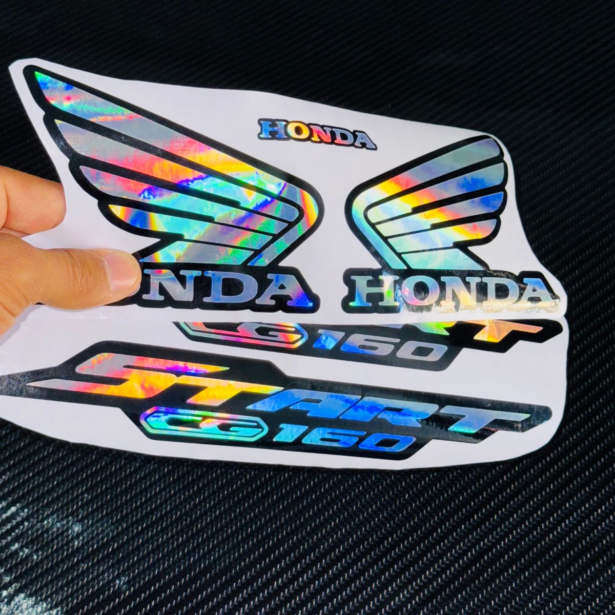 ⚠️ADESIVO START ATÉ 2024 - KIT HOLOGRÁFICO