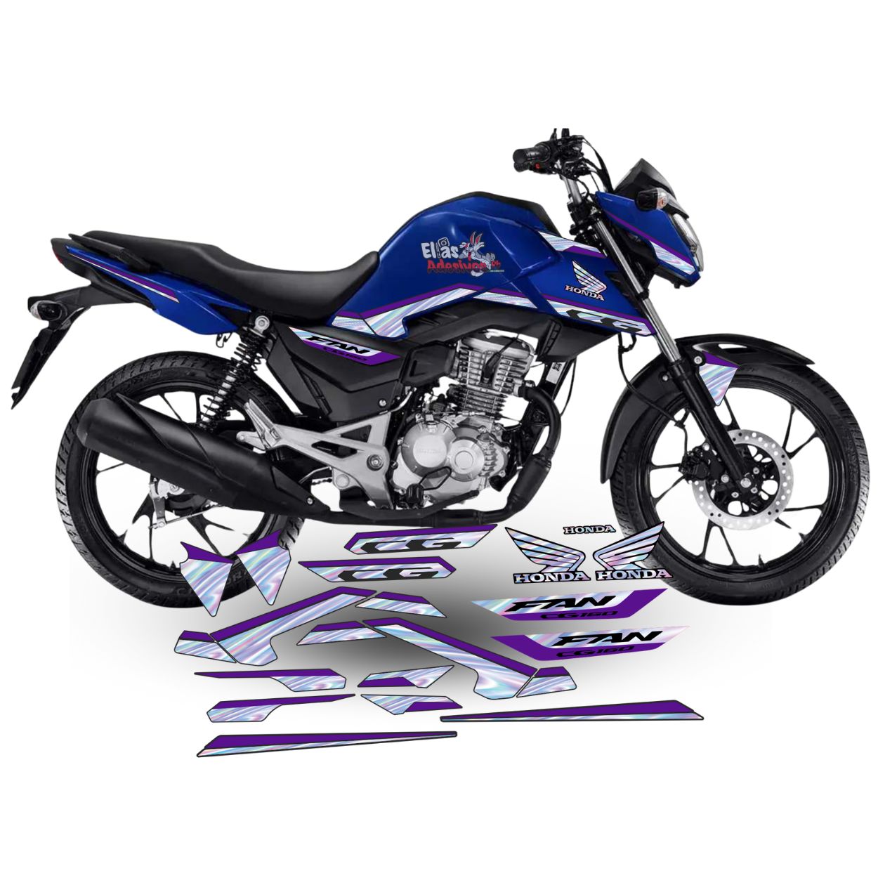 ⚠️ADESIVO FAN 2025 - DIVERSAS CORES