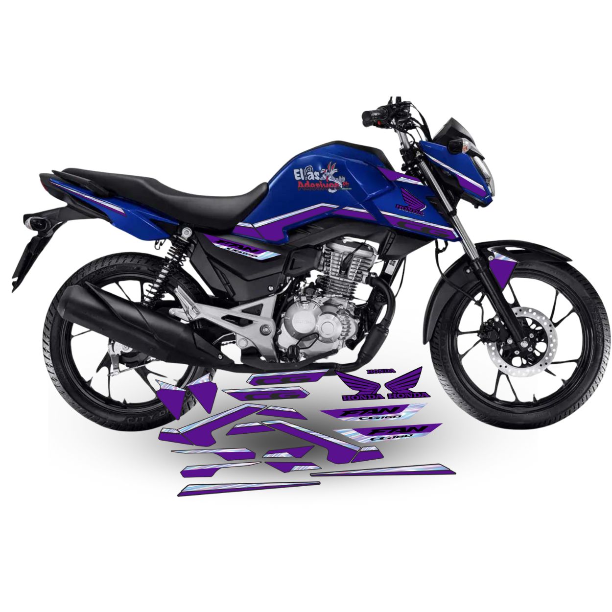 ⚠️ADESIVO FAN 2025 - DIVERSAS CORES