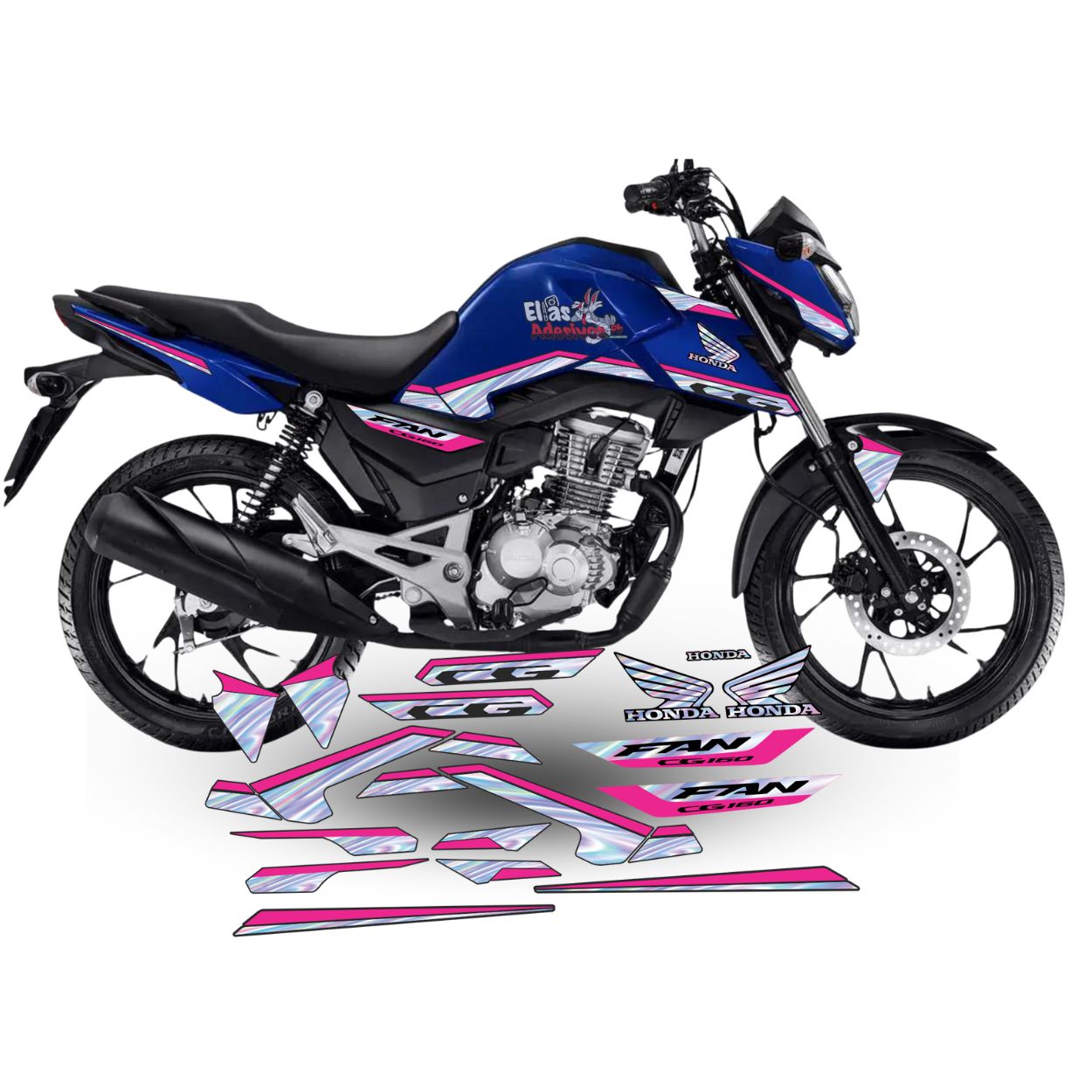 ⚠️ADESIVO FAN 2025 - DIVERSAS CORES