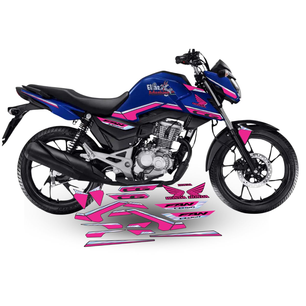 ⚠️ADESIVO FAN 2025 - DIVERSAS CORES