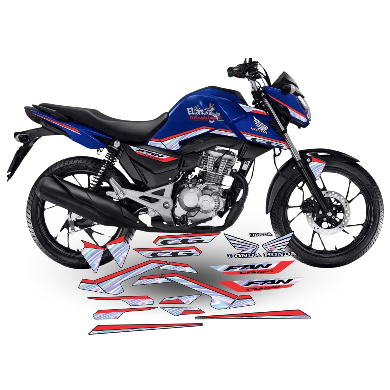 ⚠️ADESIVO FAN 2025 - DIVERSAS CORES