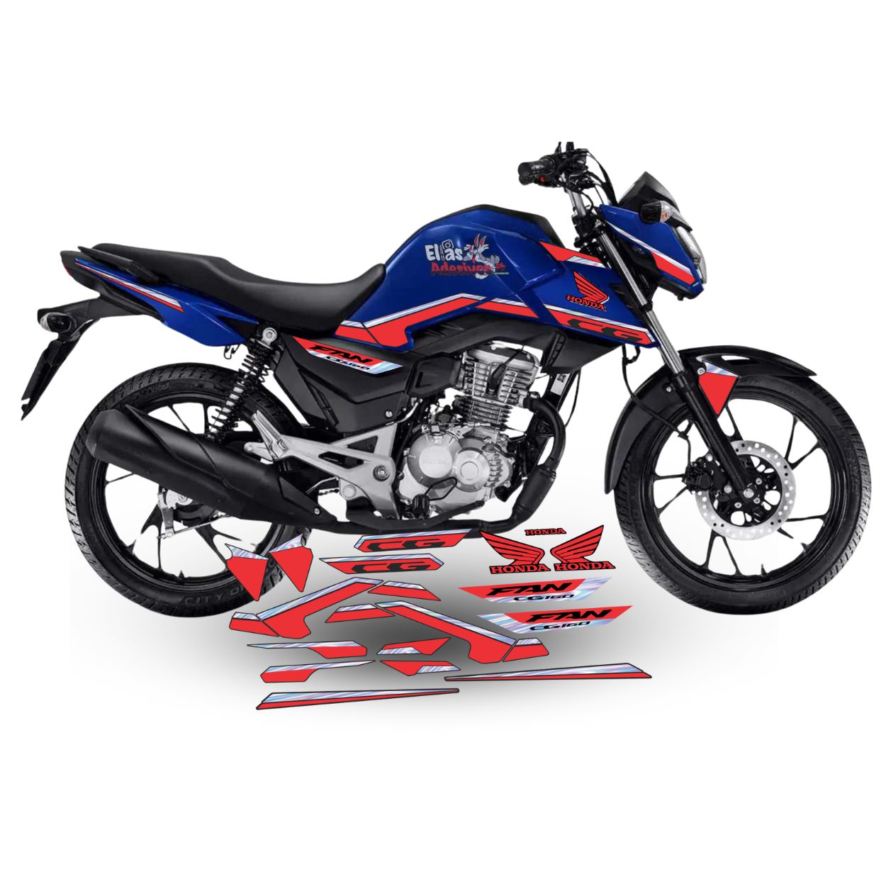 ⚠️ADESIVO FAN 2025 - DIVERSAS CORES