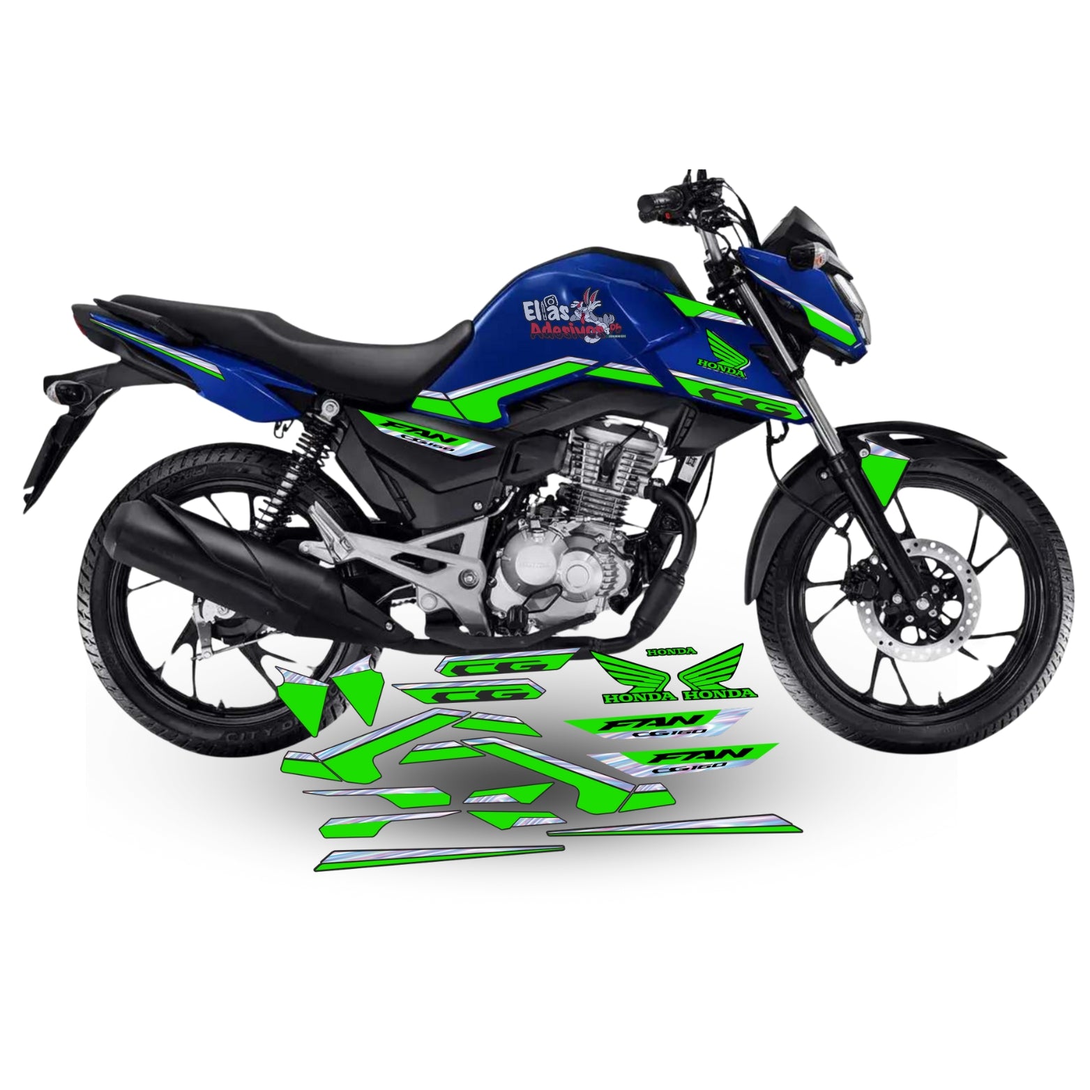 ⚠️ADESIVO FAN 2025 - DIVERSAS CORES