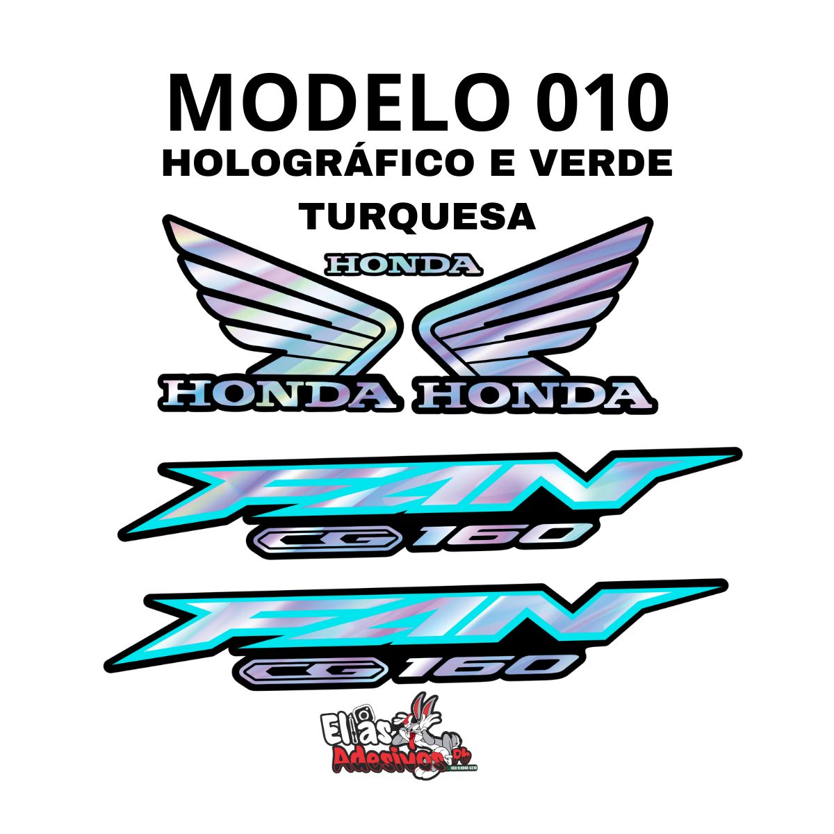 ⚠️ADESIVO FAN ATÉ 2024 - HOLOGRÁFICO