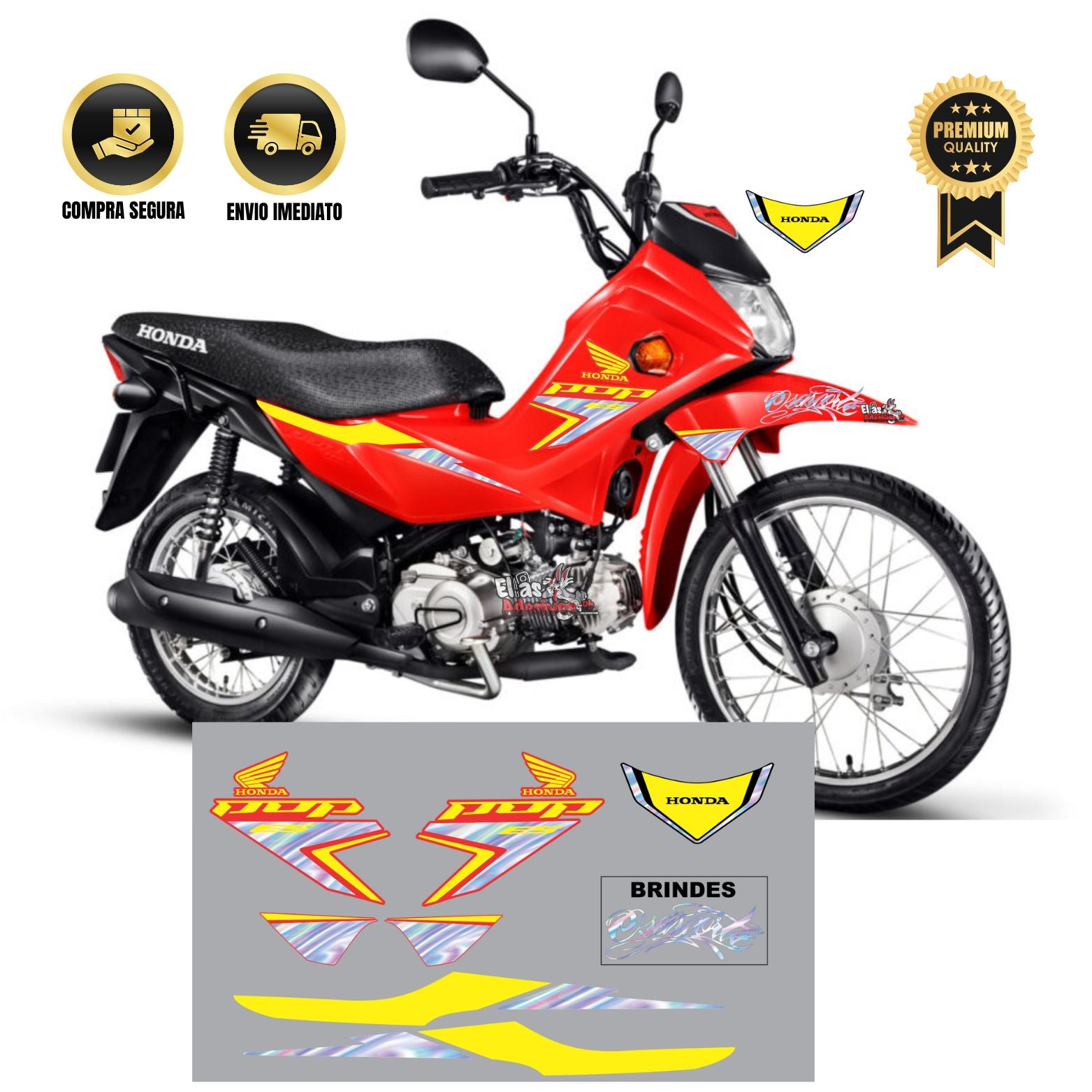 ⚠️ADESIVO POP 110-I DIVERSAS CORES