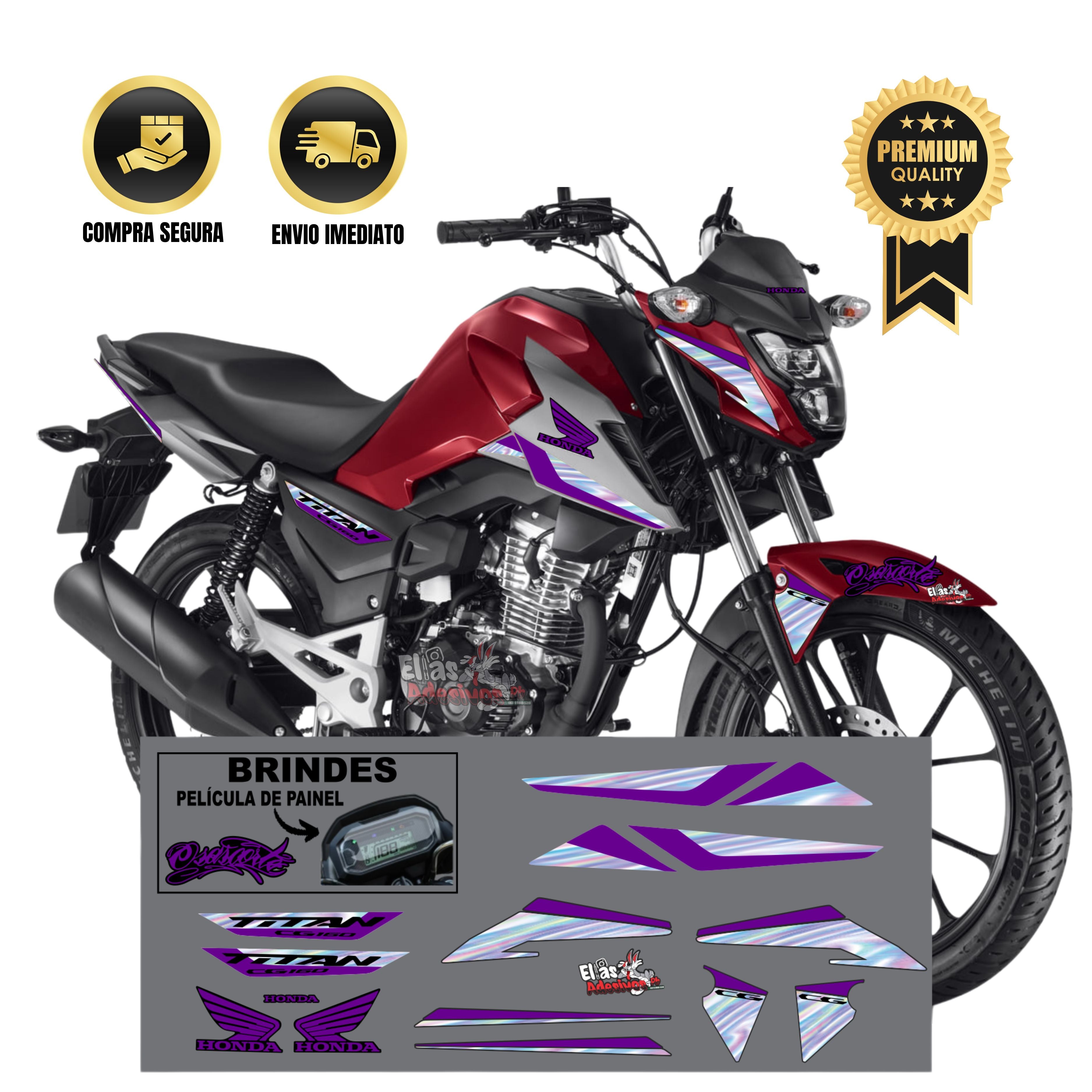 ⚠️ADESIVO TITAN 2025 - DIVERSAS CORES