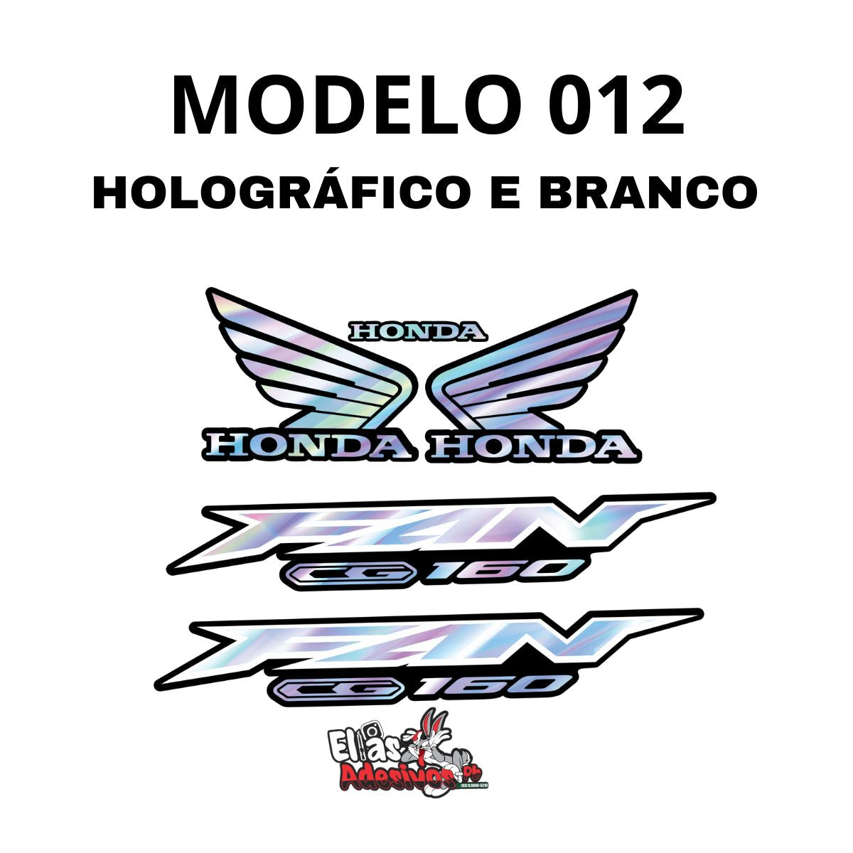 ⚠️ADESIVO FAN ATÉ 2024 - HOLOGRÁFICO