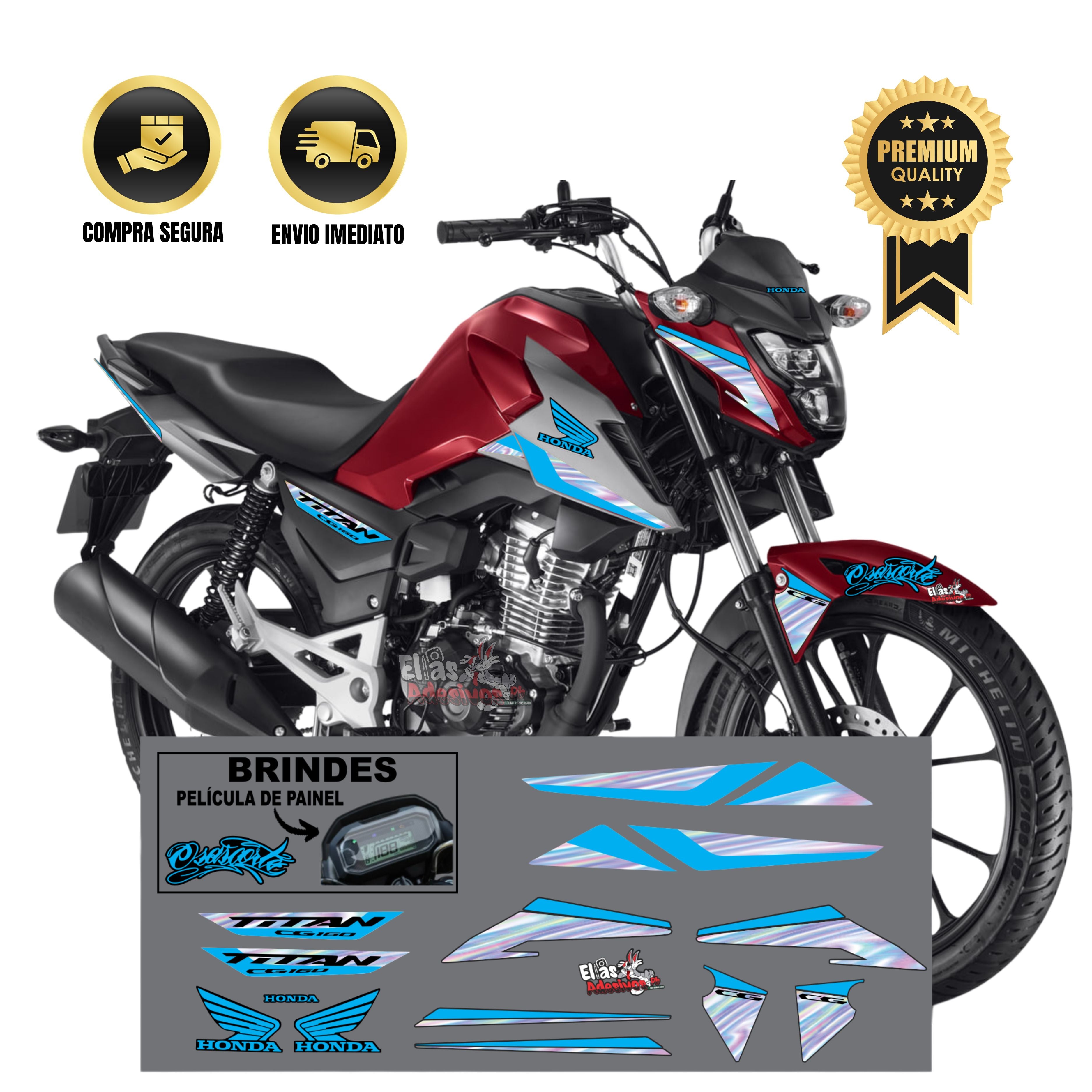 ⚠️ADESIVO TITAN 2025 - DIVERSAS CORES