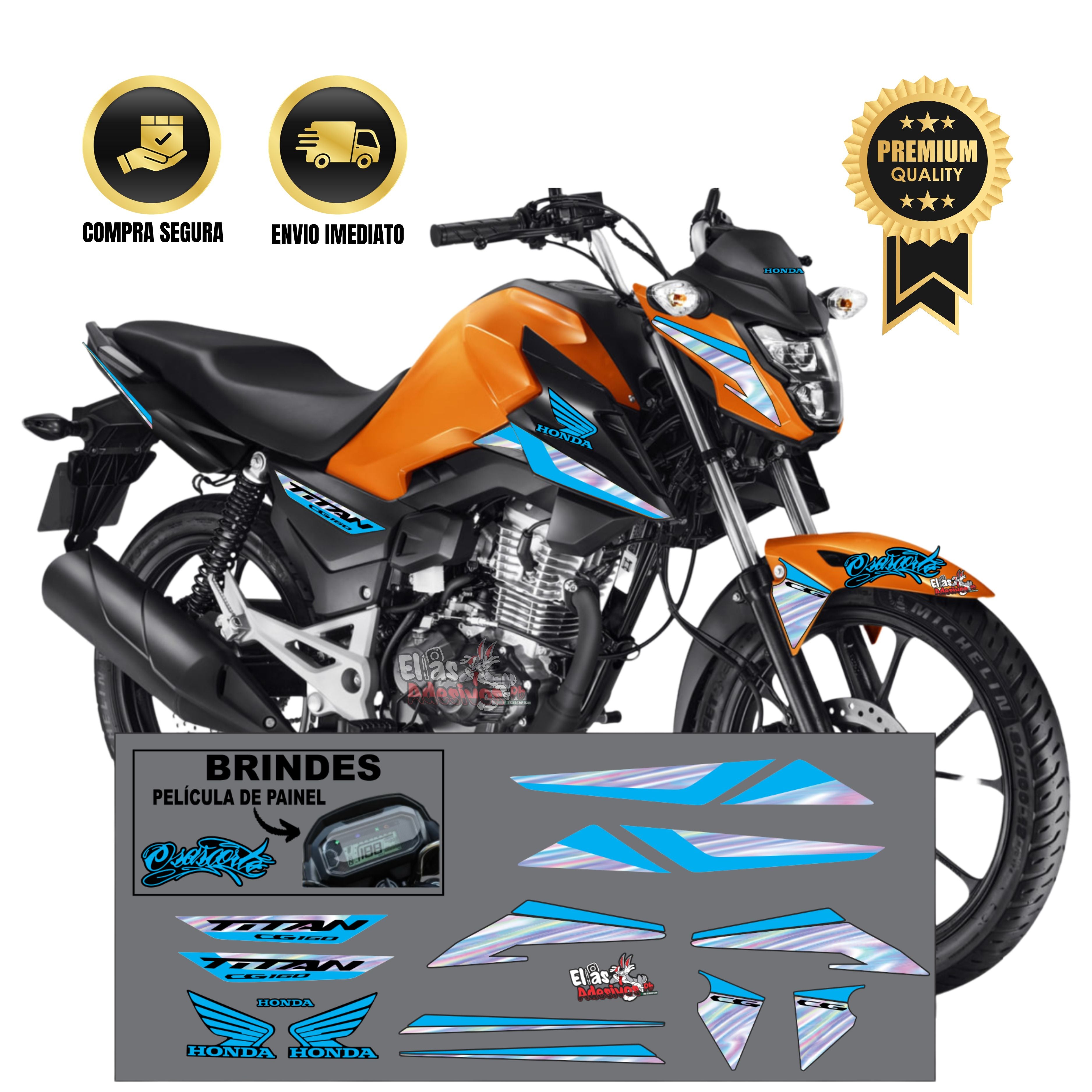⚠️ADESIVO TITAN 2025 - DIVERSAS CORES