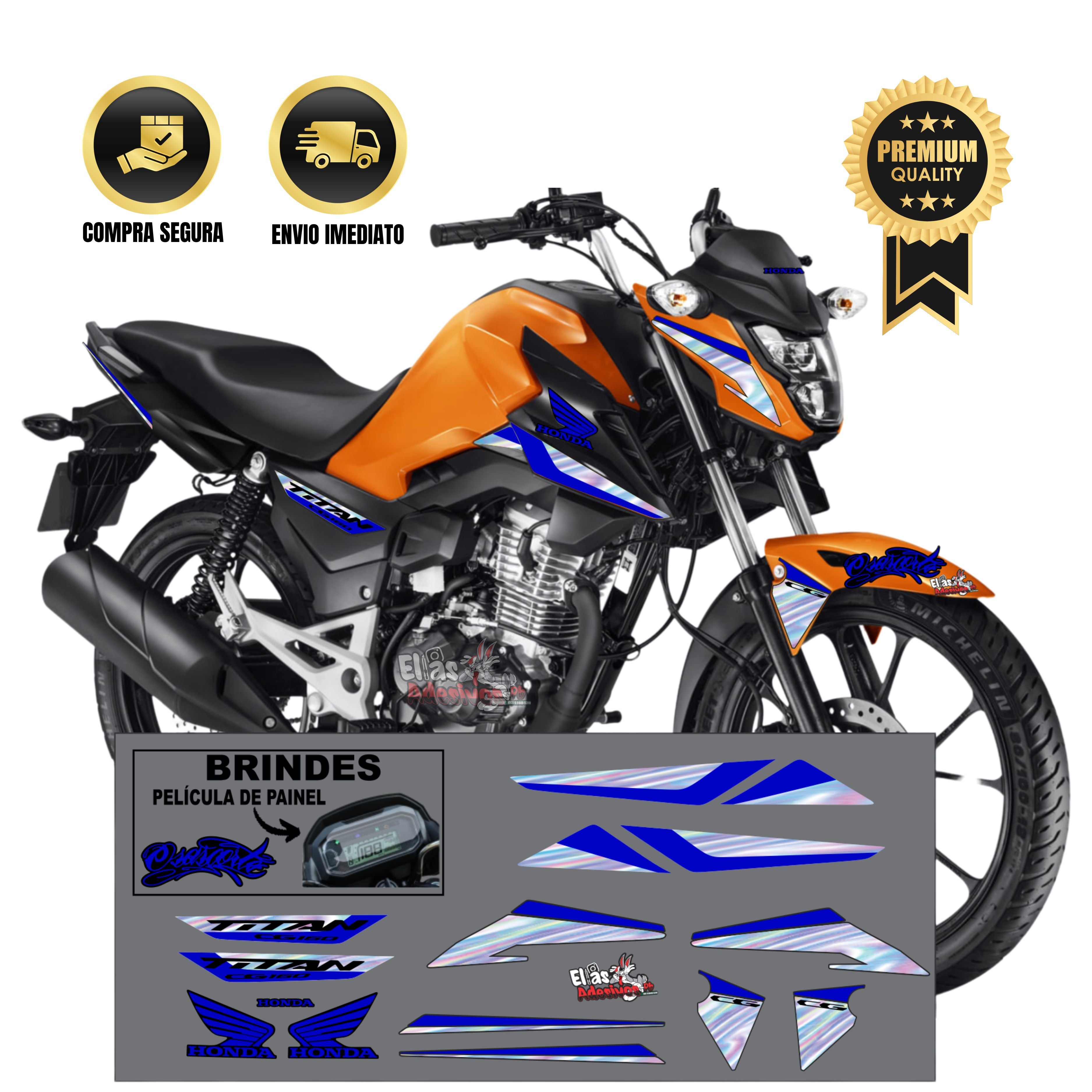 ⚠️ADESIVO TITAN 2025 - DIVERSAS CORES