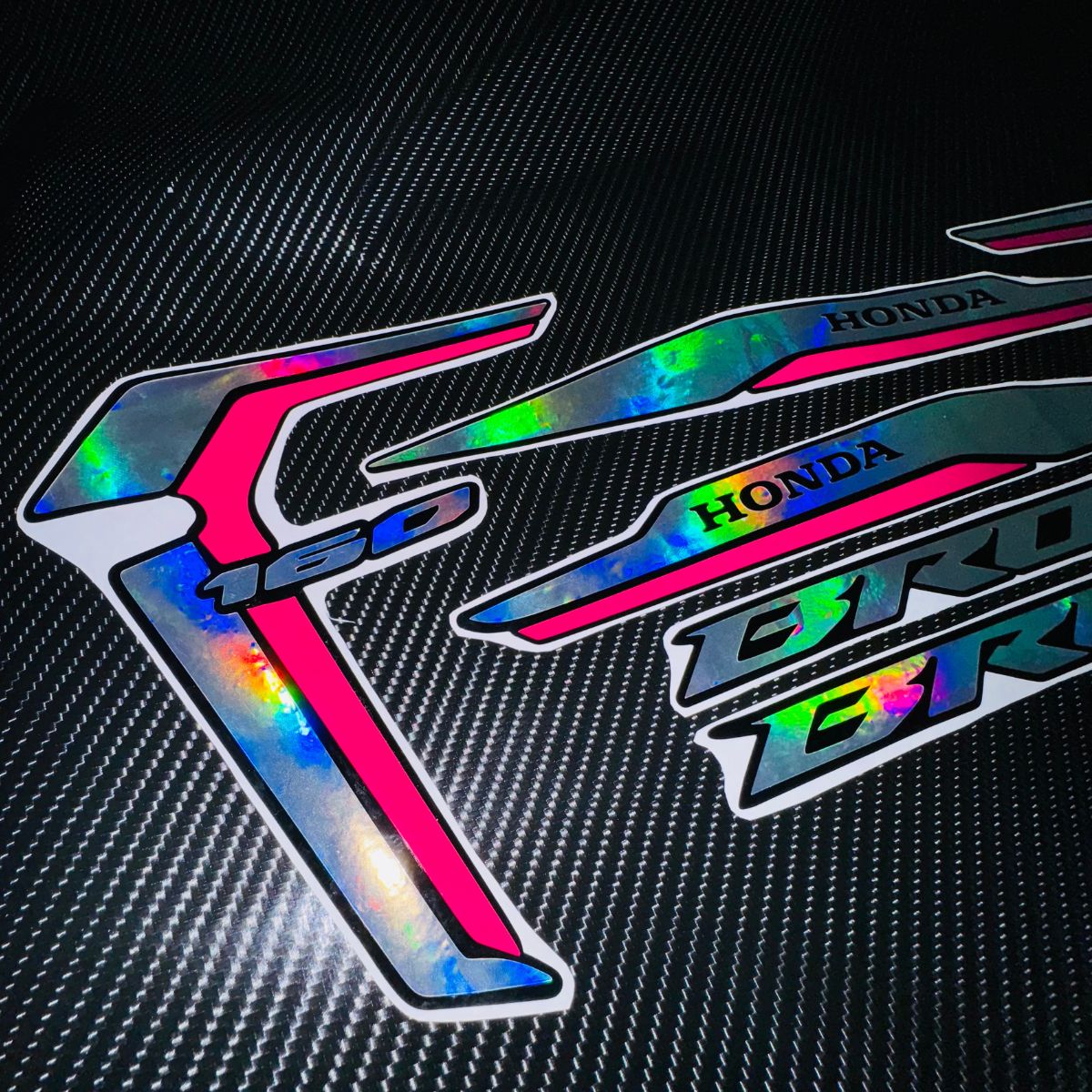 ⚠️ADESIVO BROS 2022/2024 - KIT HOLOGRÁFICO / ROSA