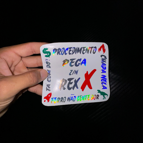 ⚠️ADESIVO Pega RexX 🔥