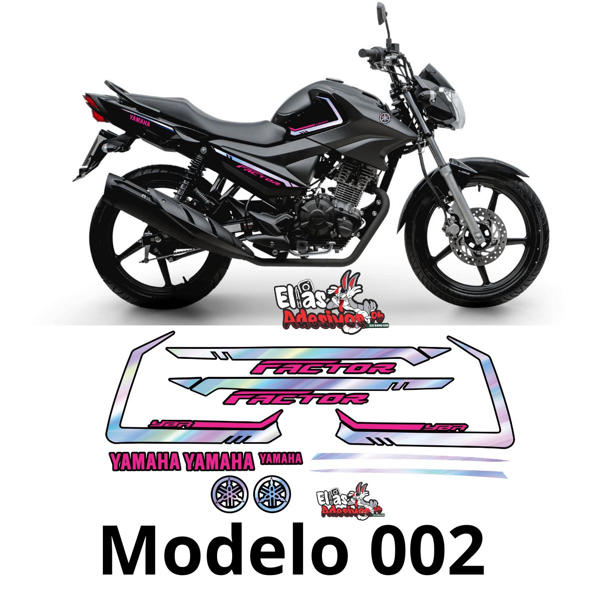 ⚠️ADESIVO FACTOR 150 - ROSA / HOLOGRÁFICO