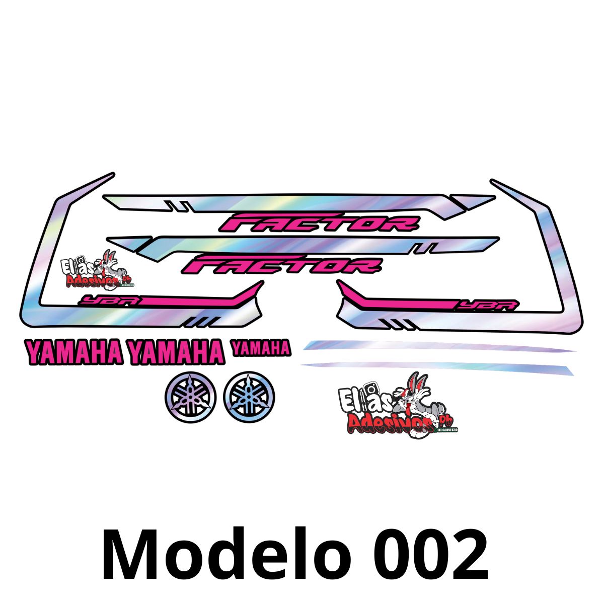 ⚠️ADESIVO FACTOR 150 - ROSA / HOLOGRÁFICO