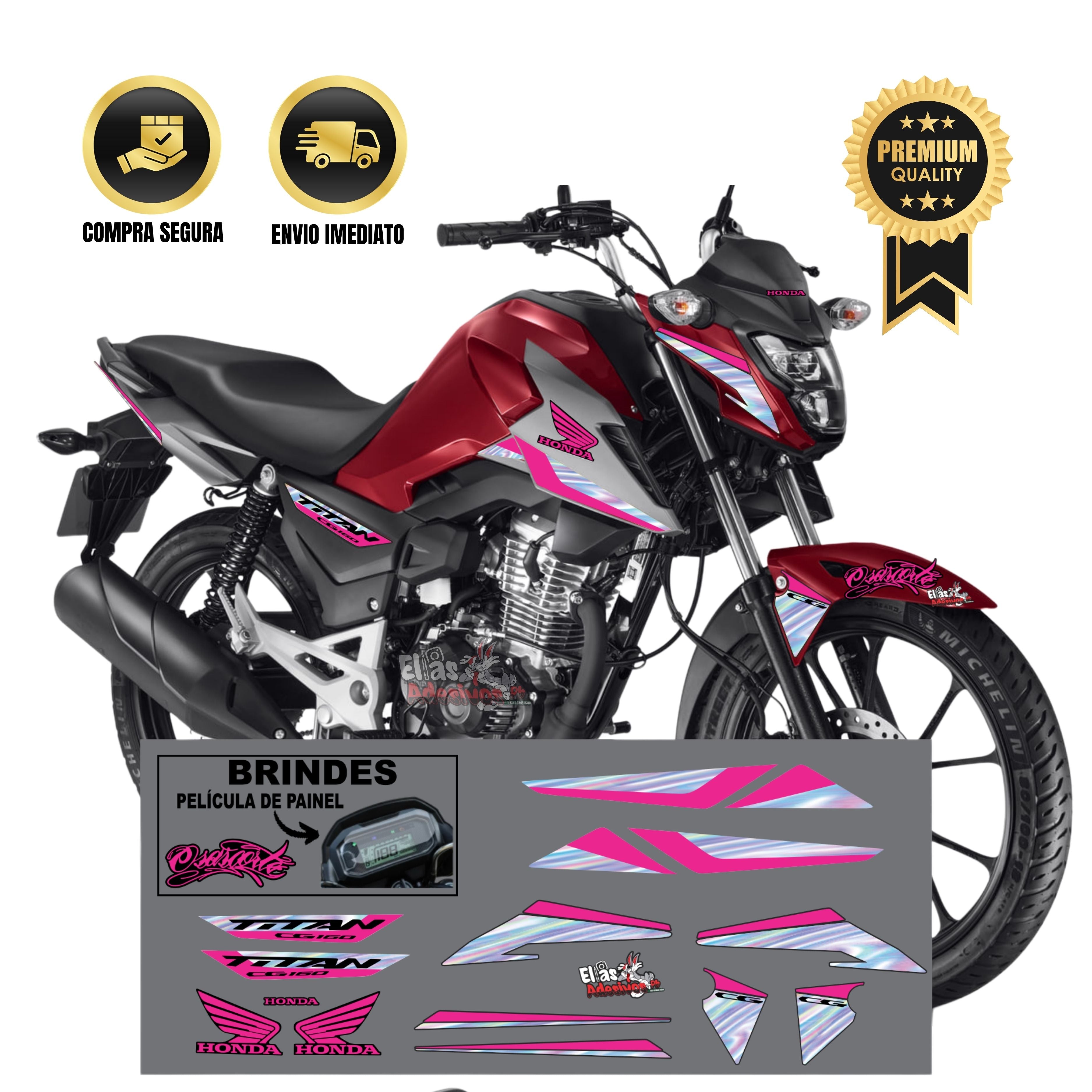 ⚠️ADESIVO TITAN 2025 - DIVERSAS CORES