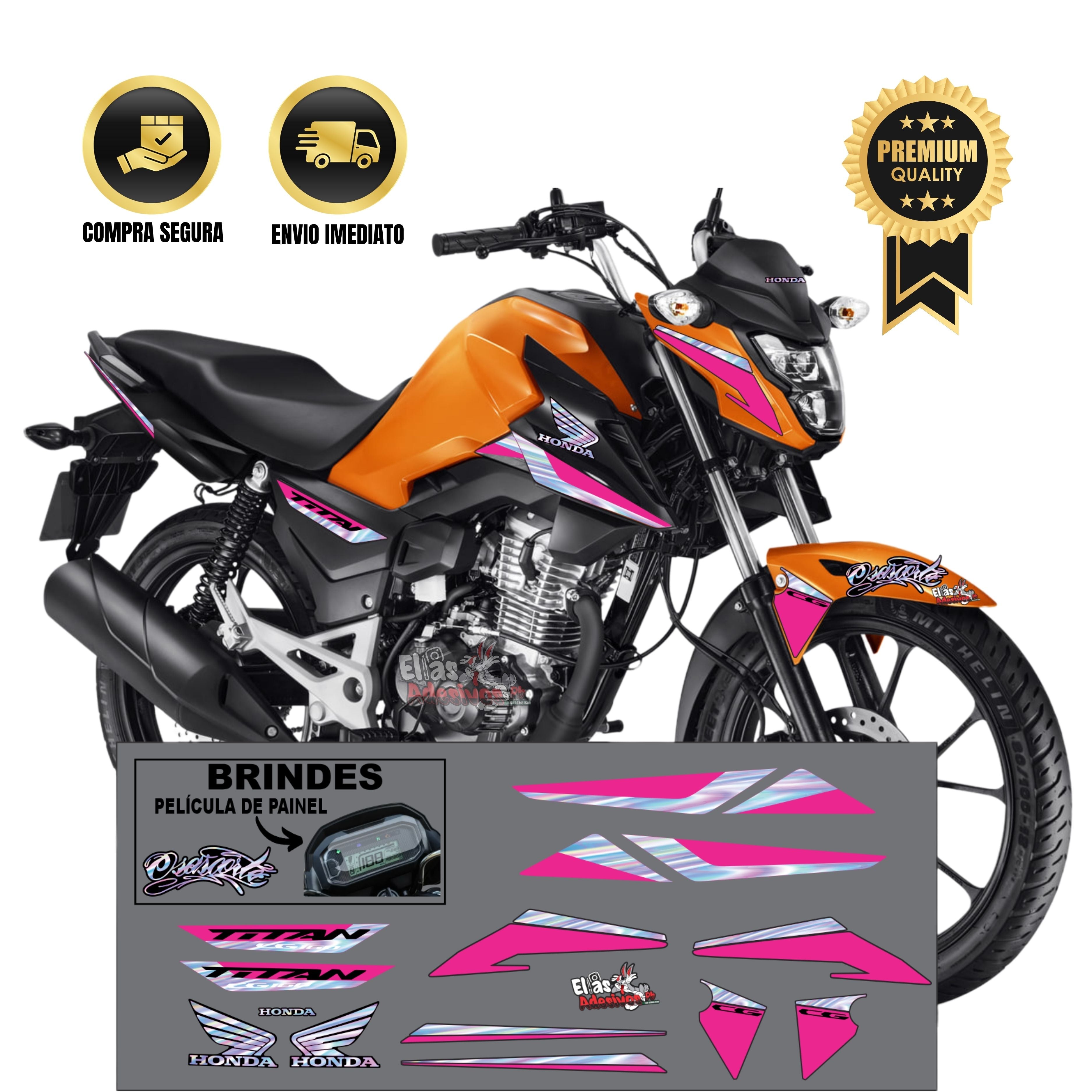 ⚠️ADESIVO TITAN 2025 - DIVERSAS CORES