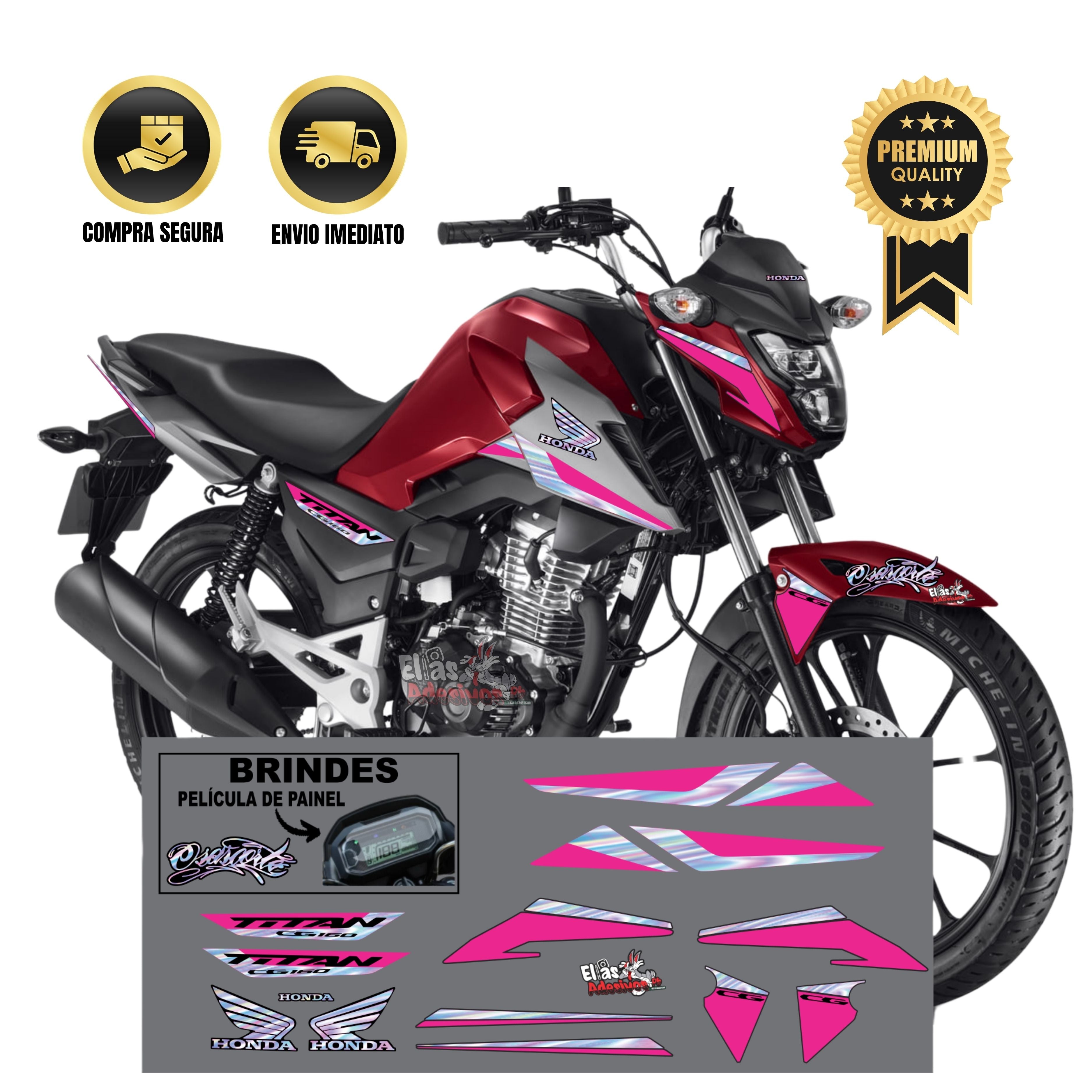 ⚠️ADESIVO TITAN 2025 - DIVERSAS CORES
