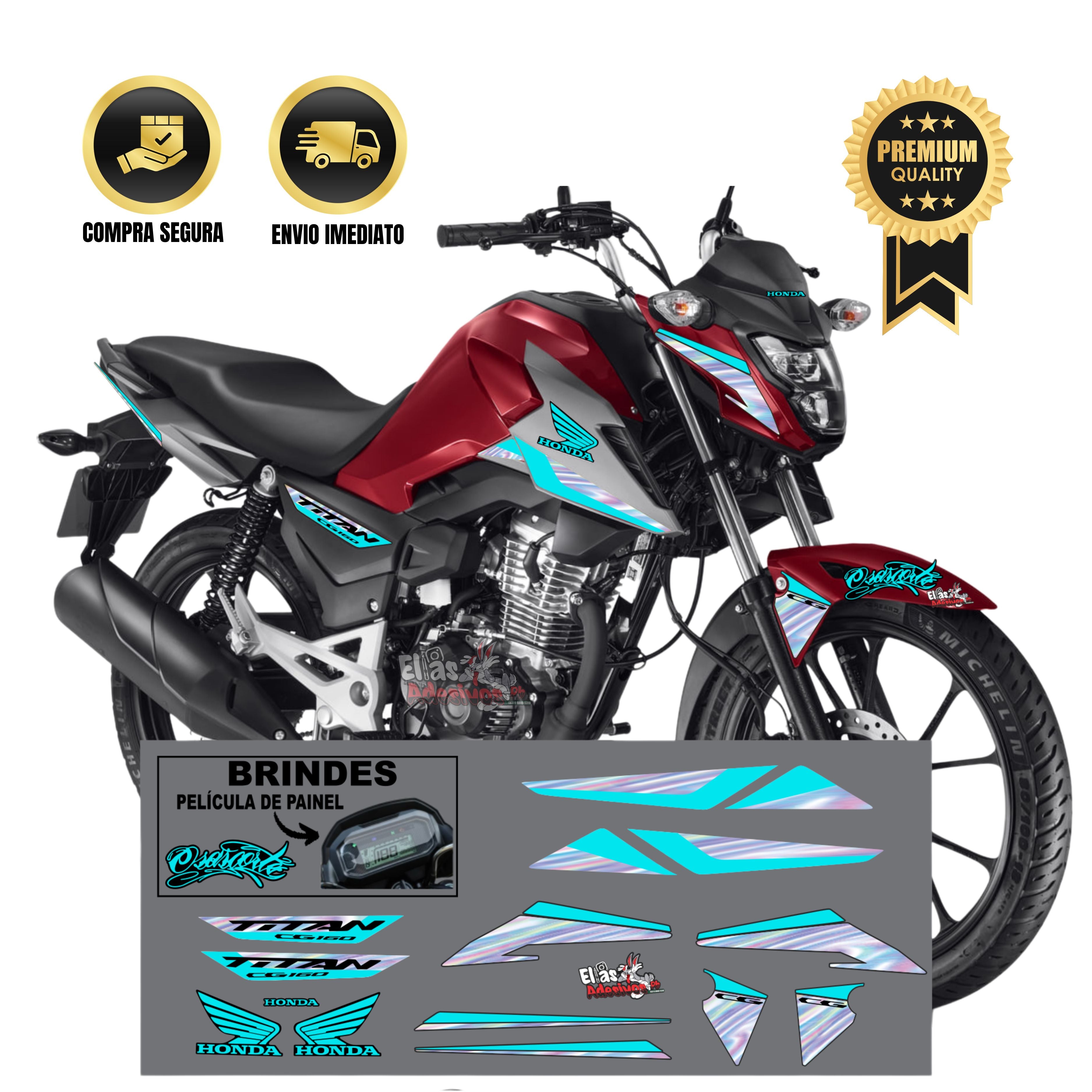 ⚠️ADESIVO TITAN 2025 - DIVERSAS CORES
