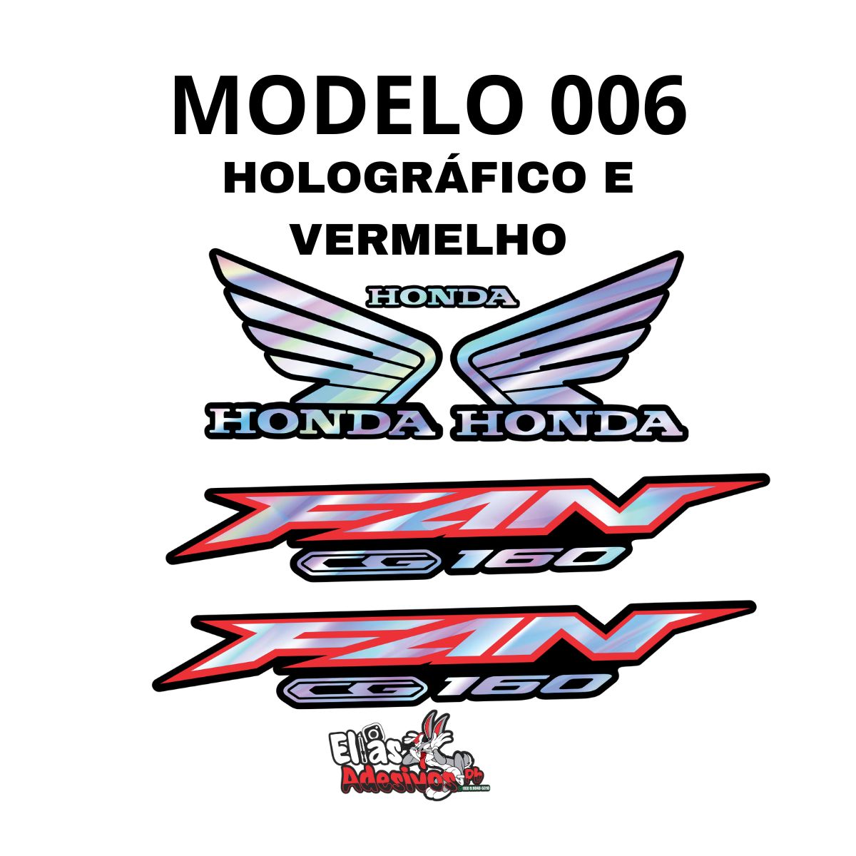 ⚠️ADESIVO FAN ATÉ 2024 - HOLOGRÁFICO