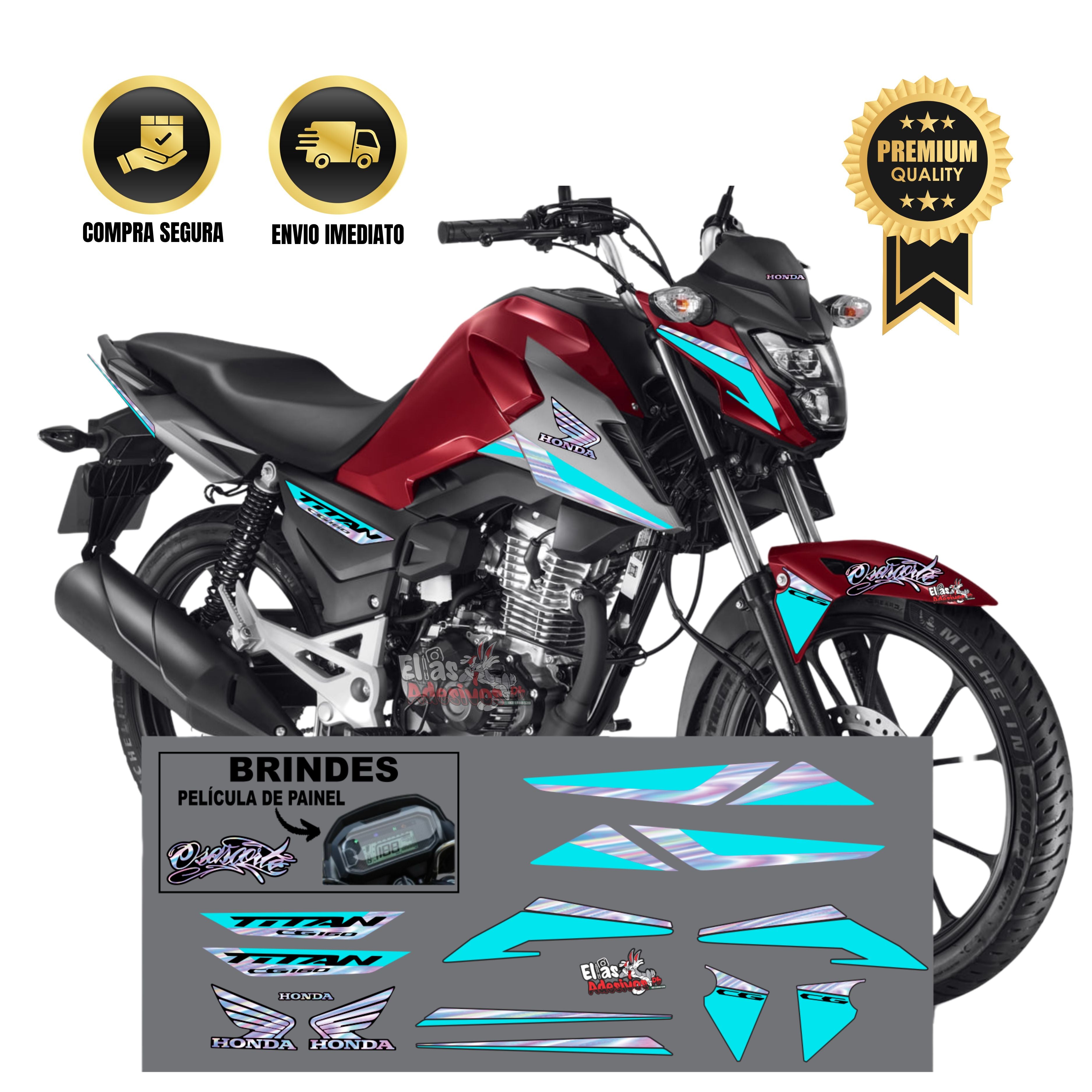 ⚠️ADESIVO TITAN 2025 - DIVERSAS CORES