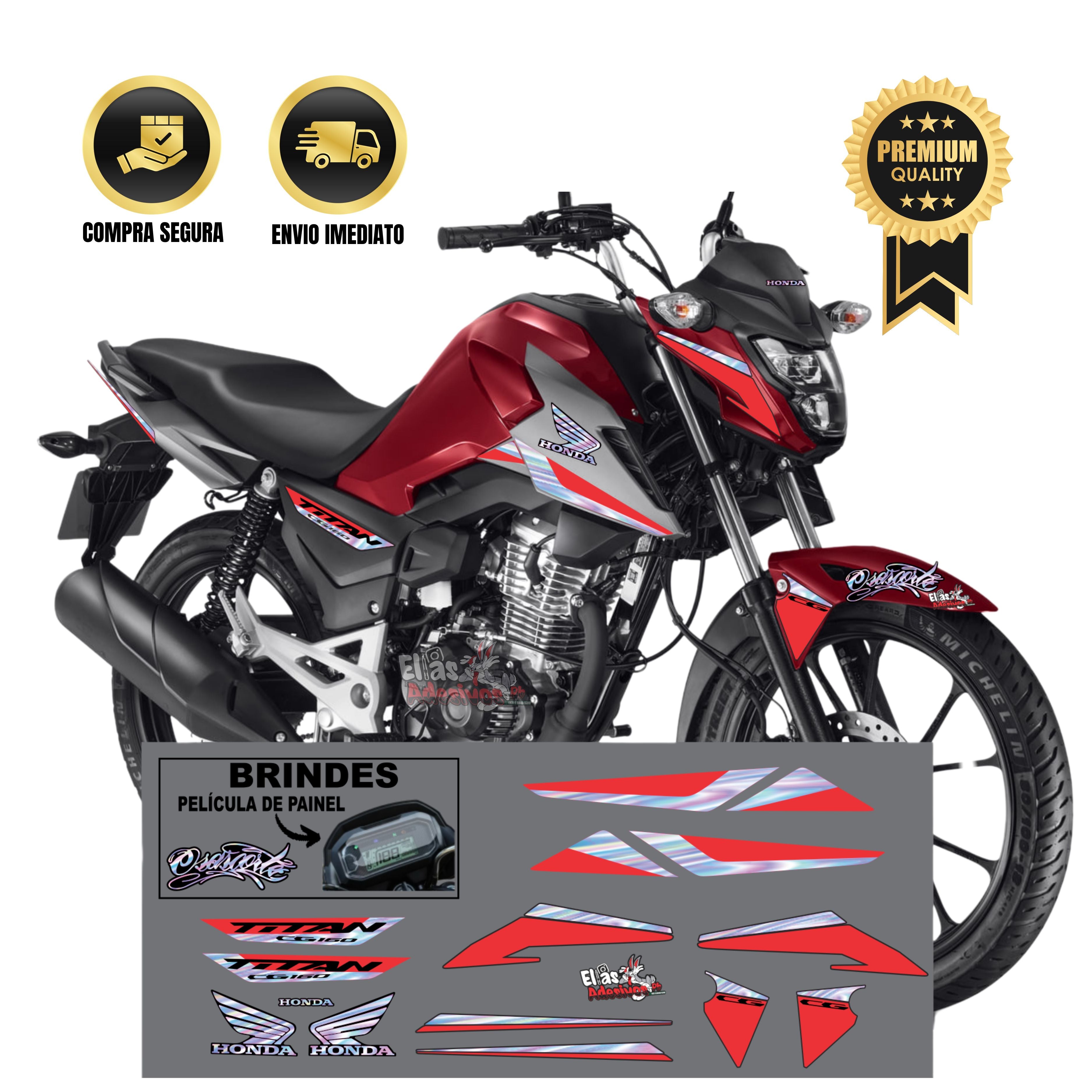 ⚠️ADESIVO TITAN 2025 - DIVERSAS CORES