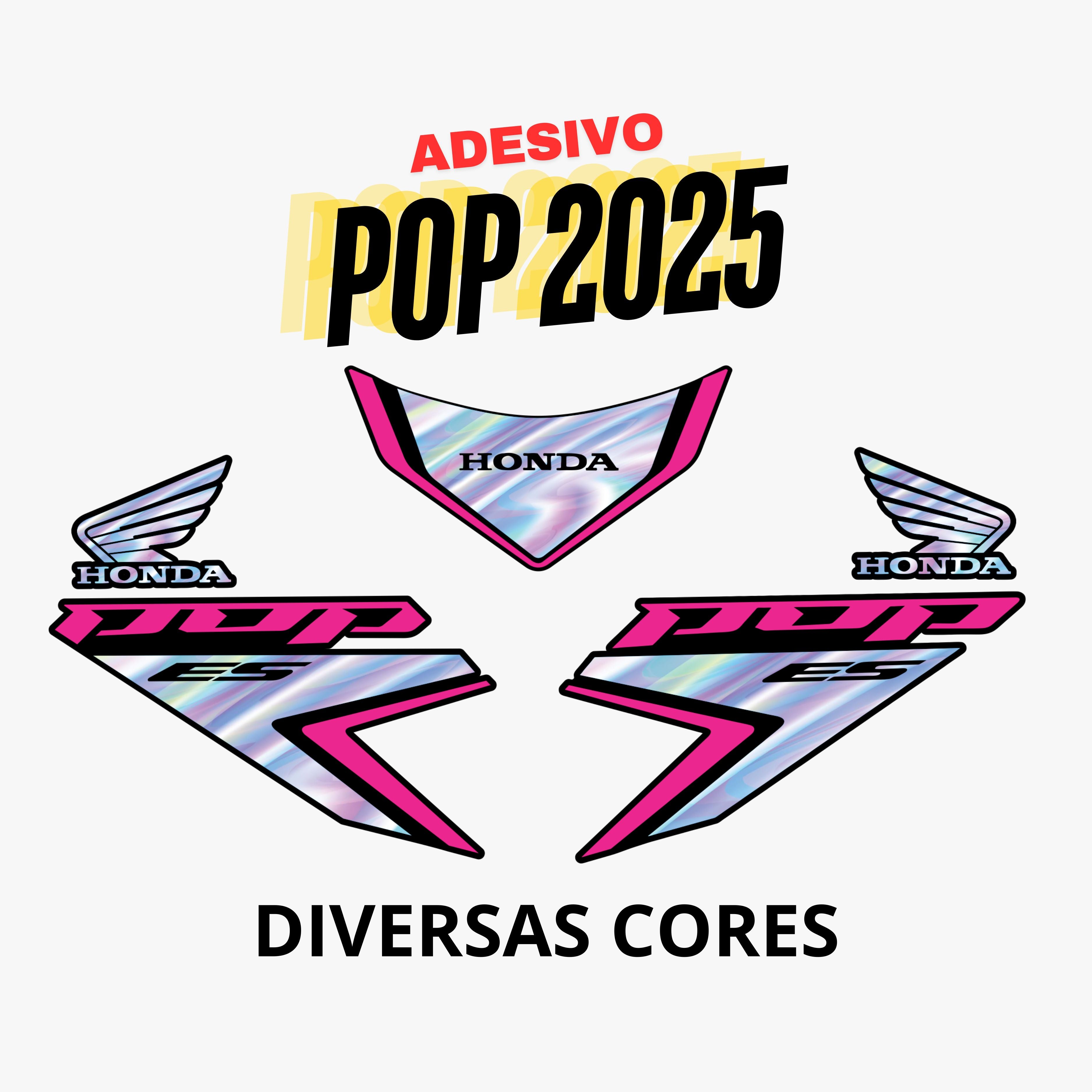 ⚠️ADESIVO POP 110-I DIVERSAS CORES