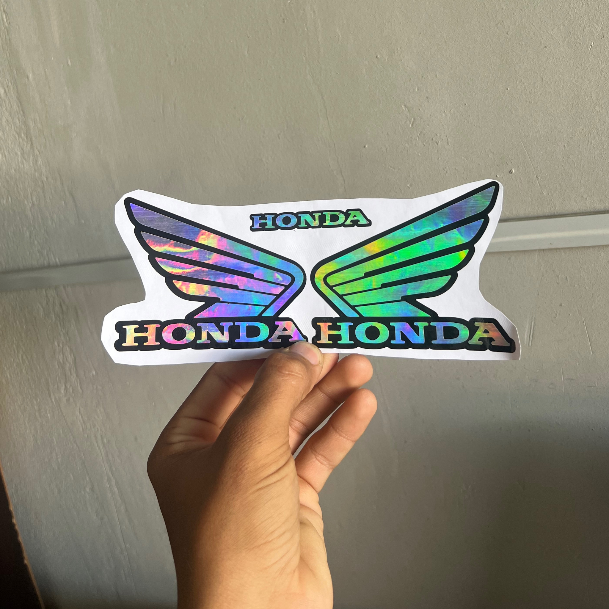 ⚠️NOMES HONDA - HOLOGRÁFICO