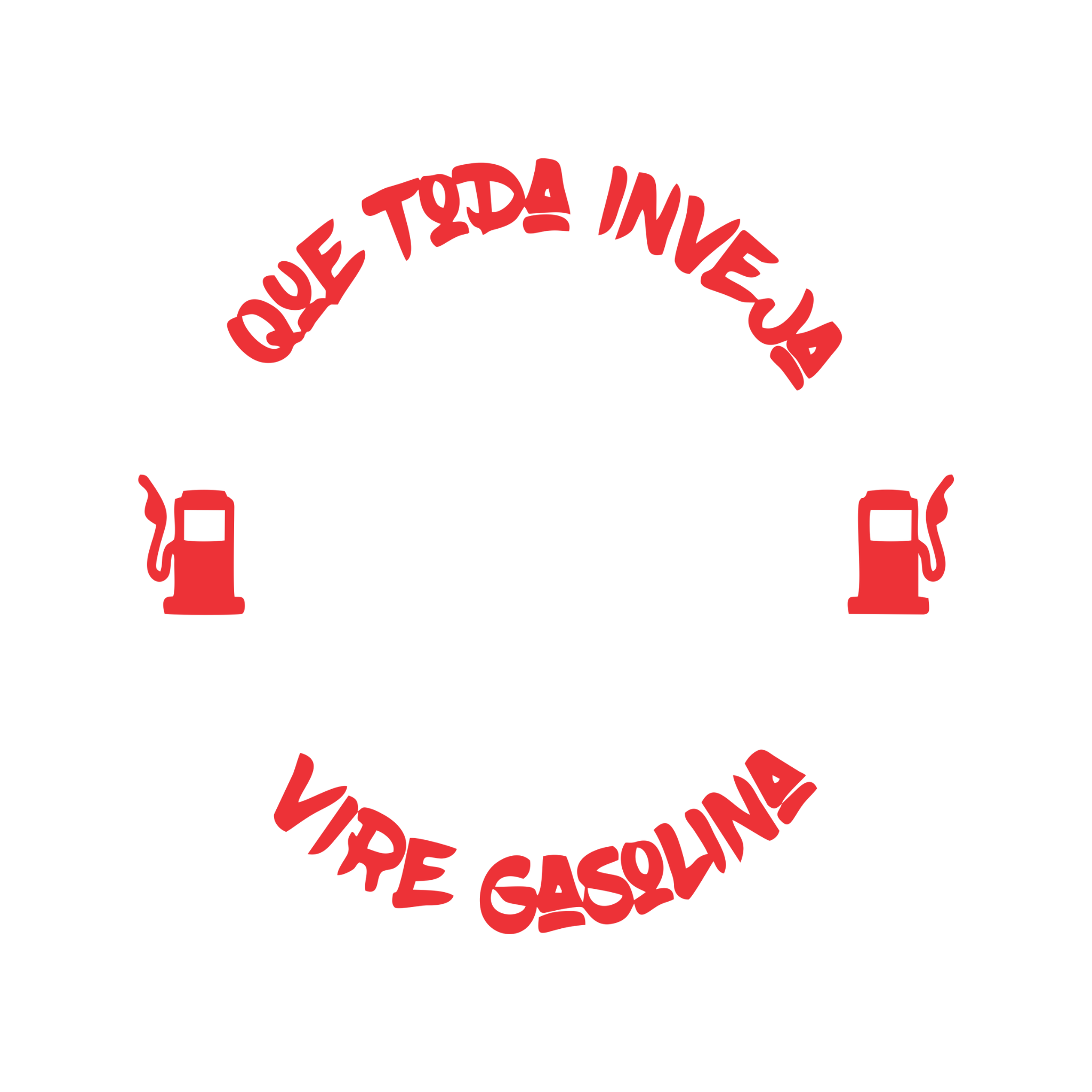 ⚠️ADESIVO Que toda inveja vire gasolina