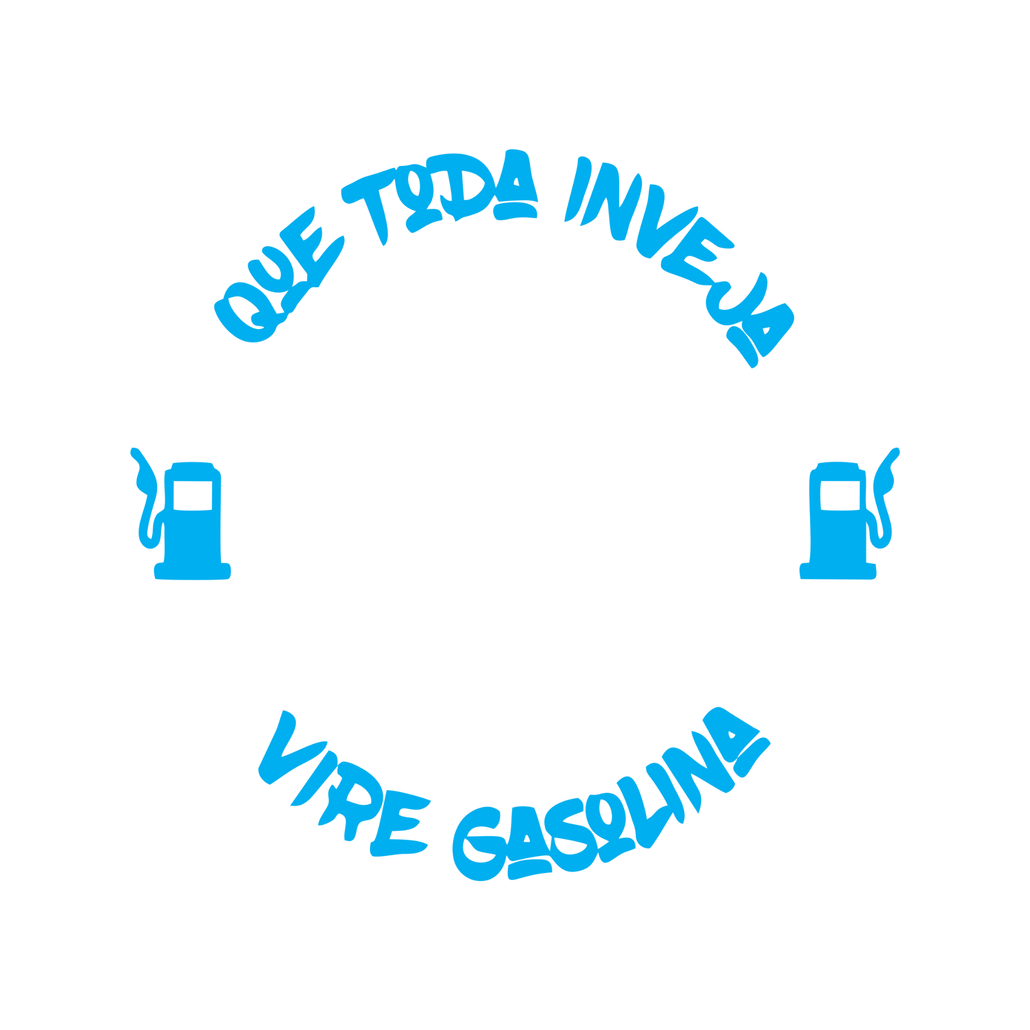 ⚠️ADESIVO Que toda inveja vire gasolina
