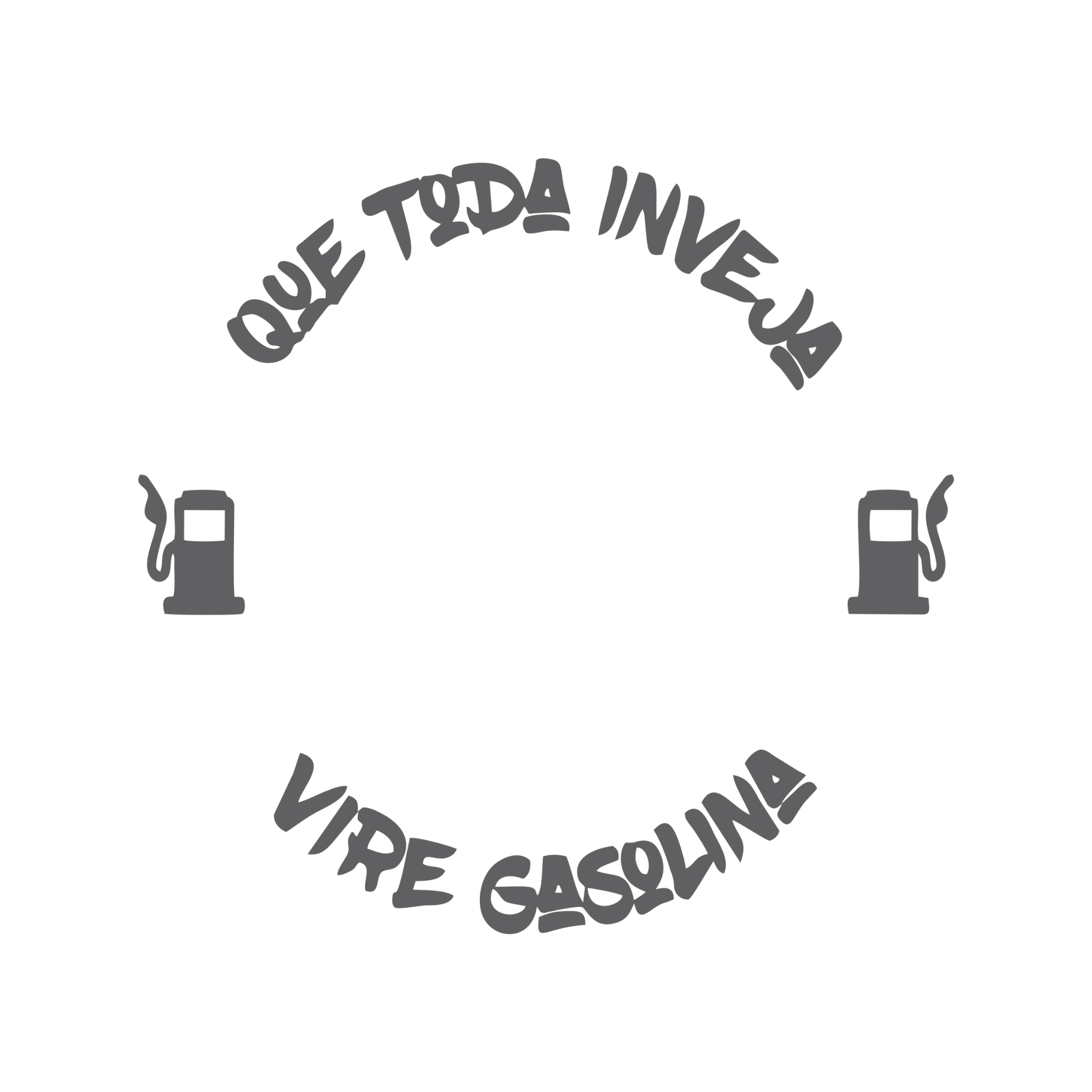⚠️ADESIVO Que toda inveja vire gasolina